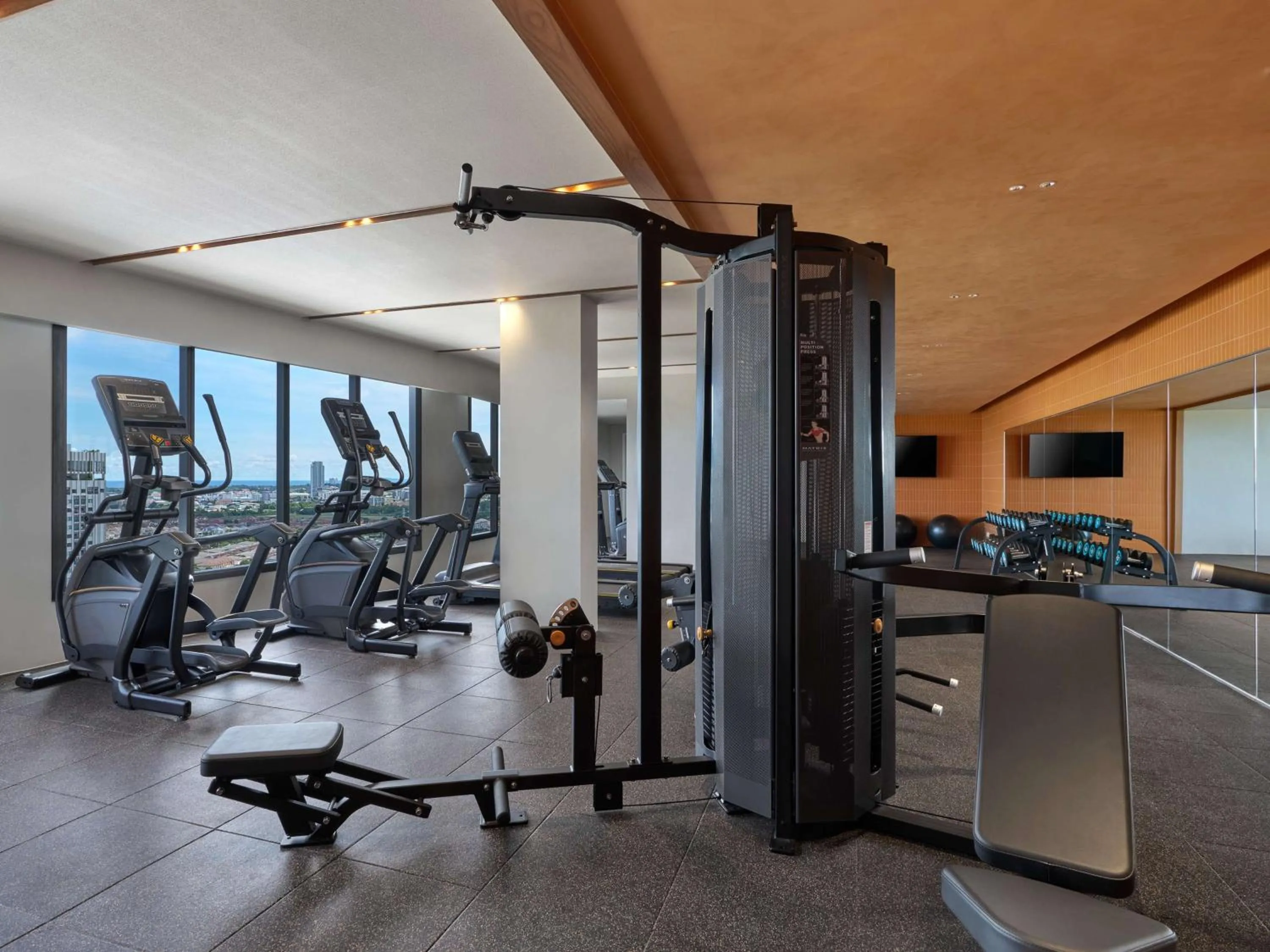 Fitness centre/facilities in Hilton Garden Inn Rayong