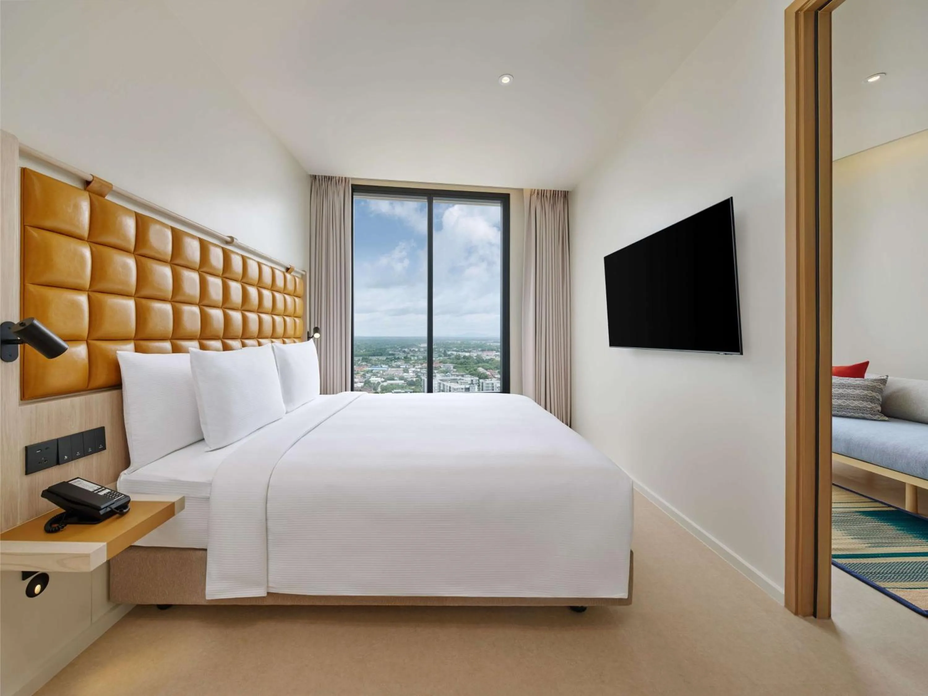 Bed in Hilton Garden Inn Rayong