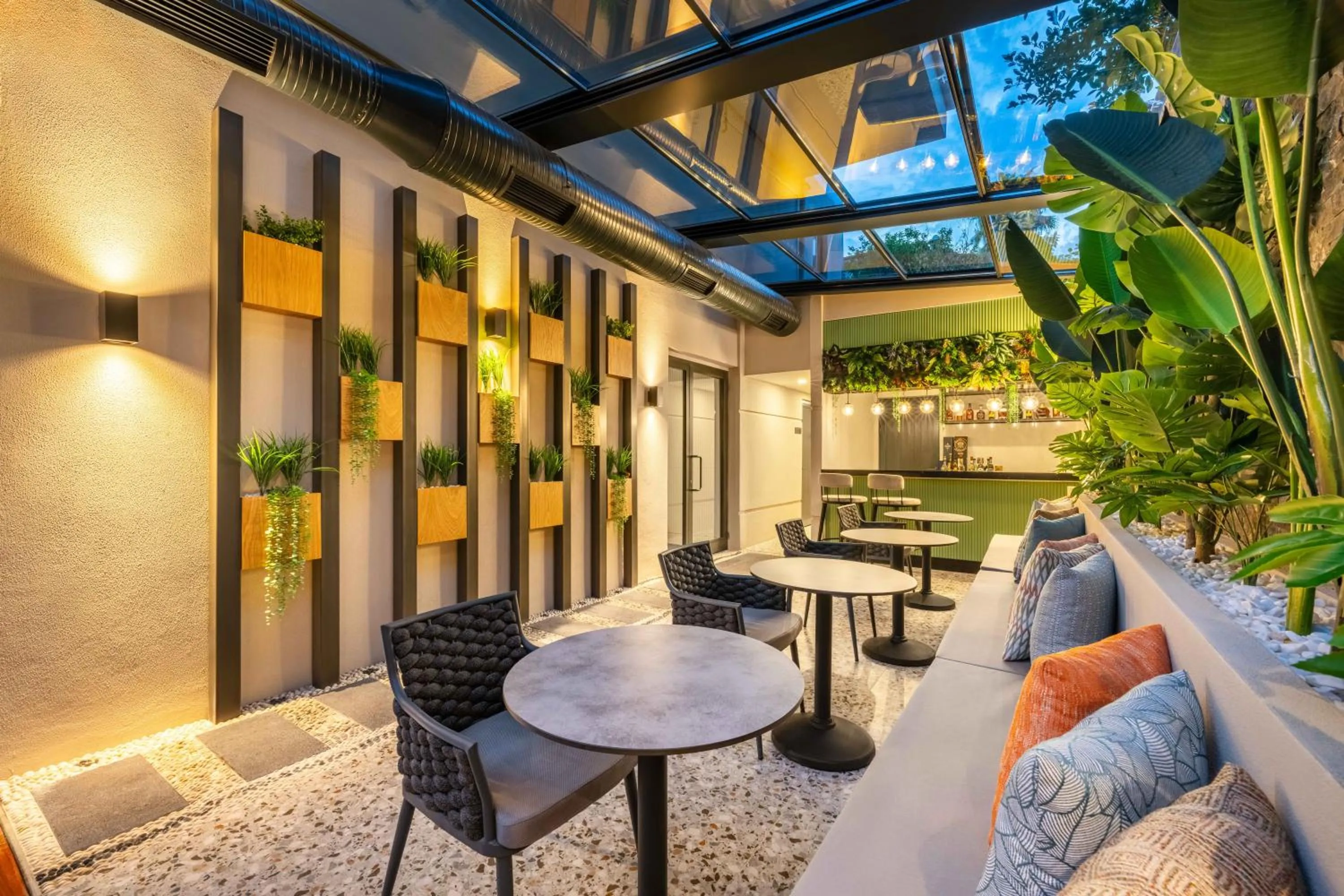 Garden in Lexia Hotels