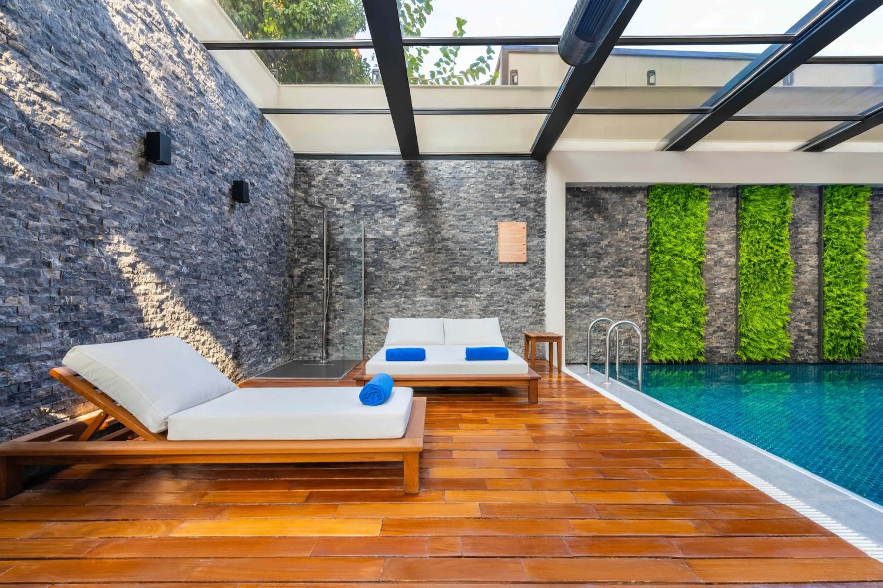 Shower in Lexia Hotels