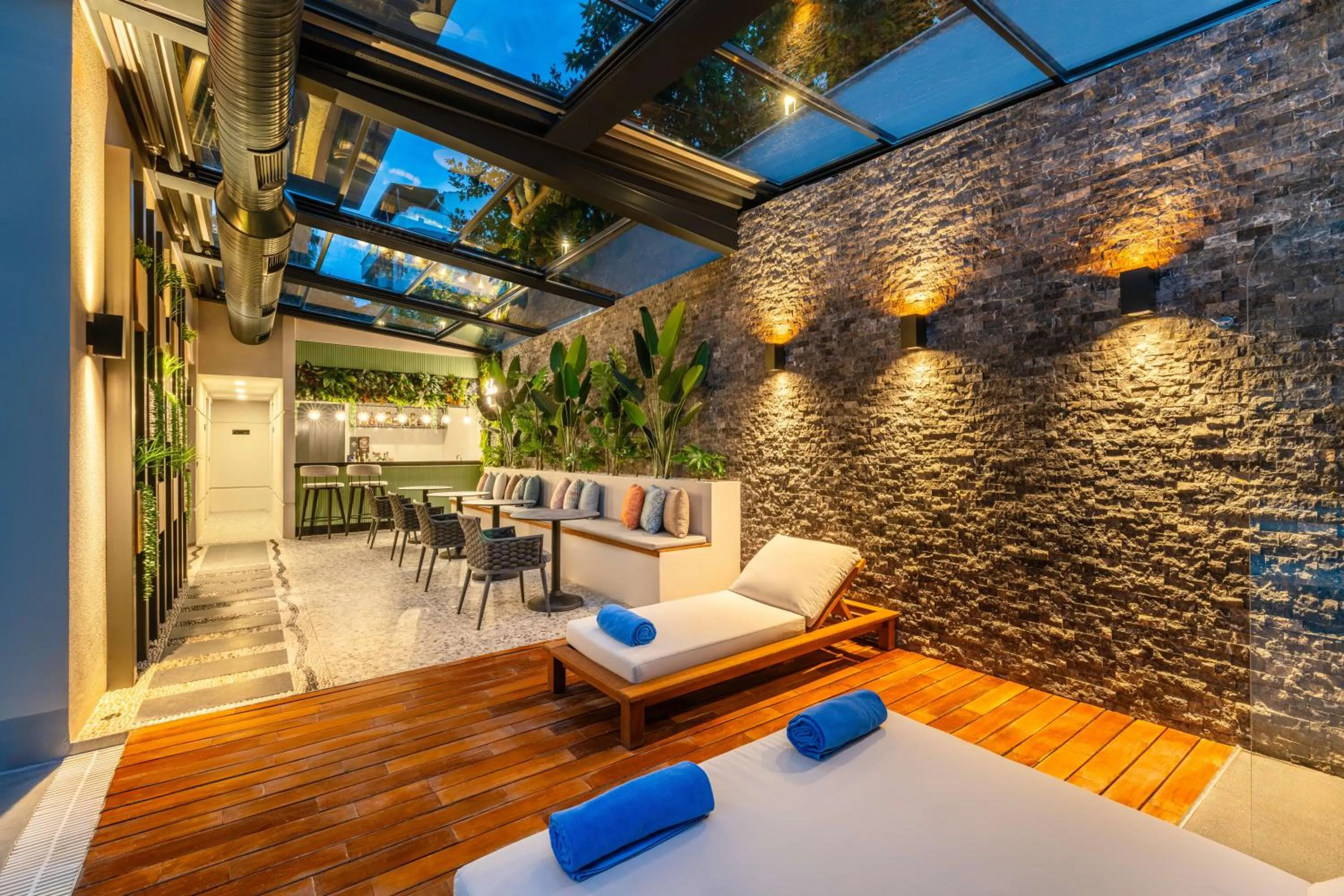 Garden in Lexia Hotels