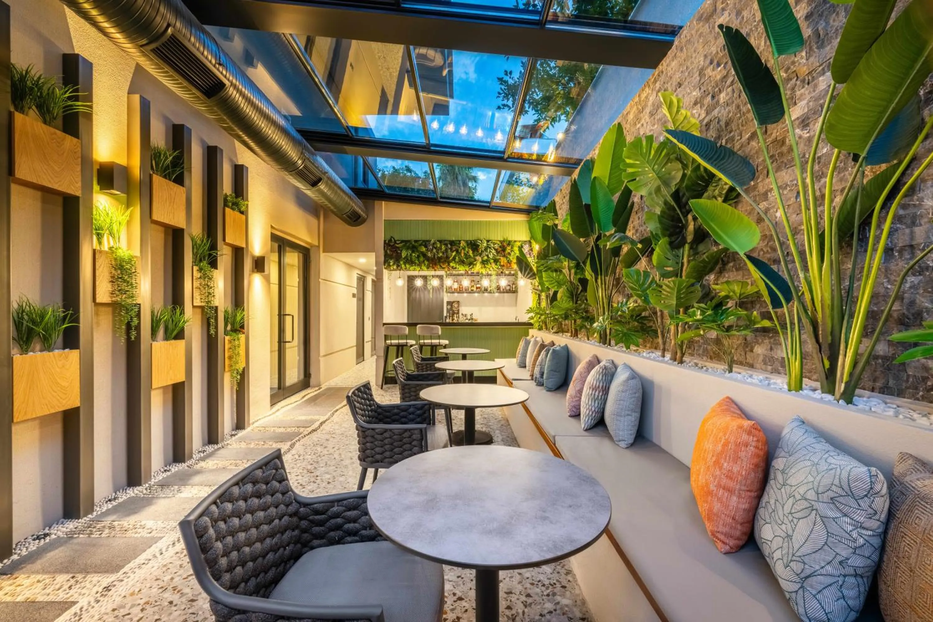 Garden in Lexia Hotels