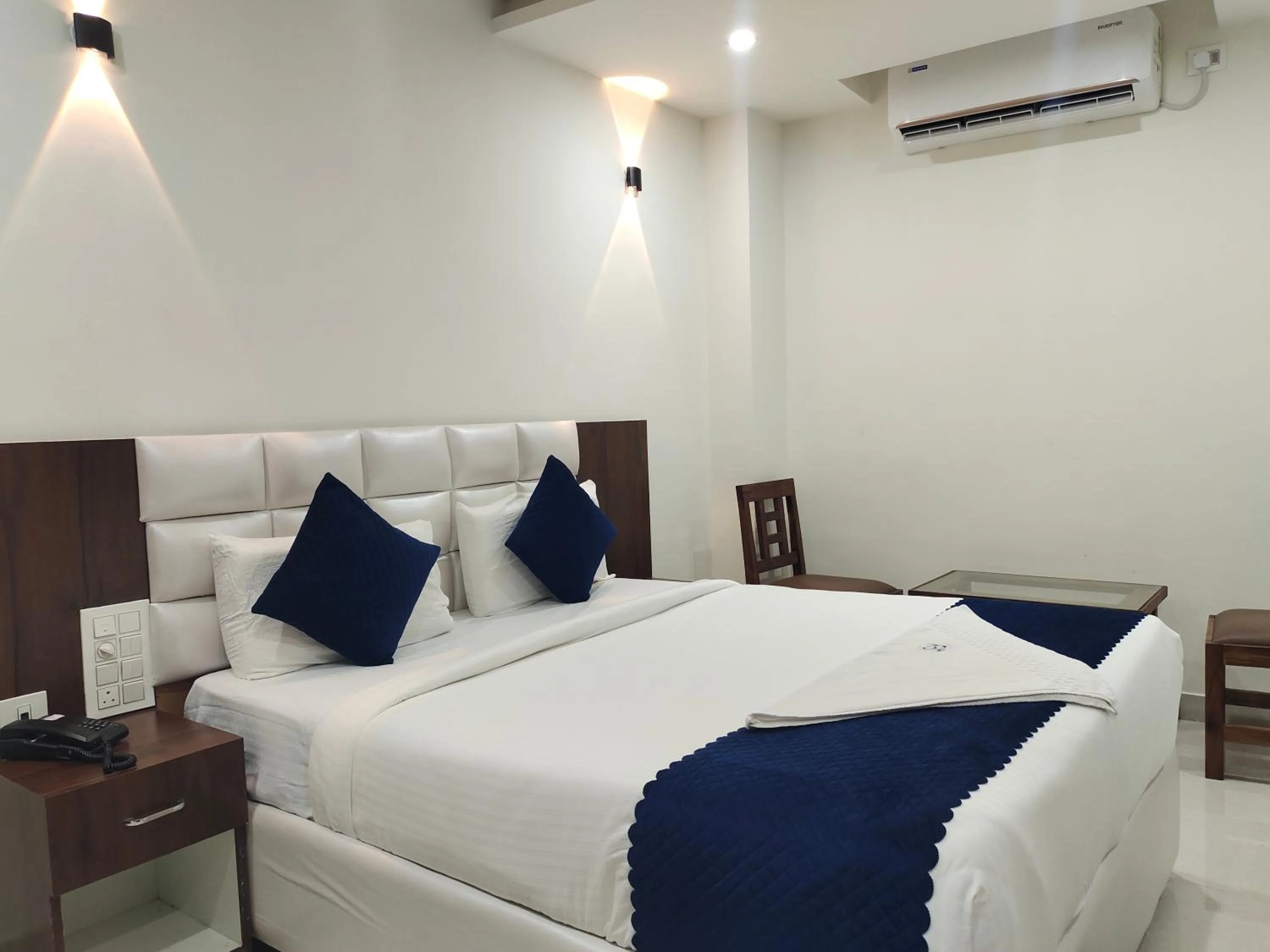 Bed in Hotel SkyLand