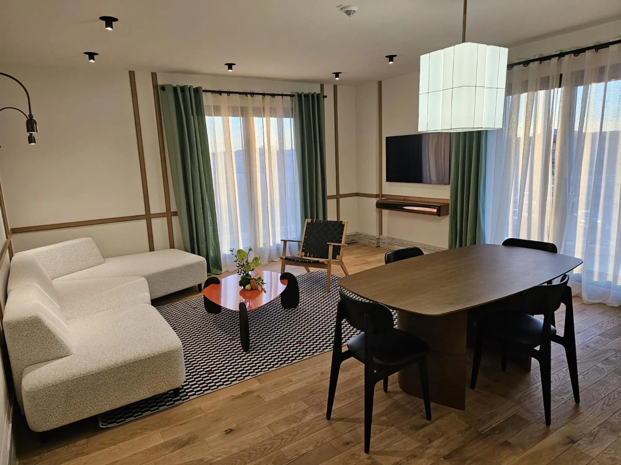 Living room in Aparthotel Craiova