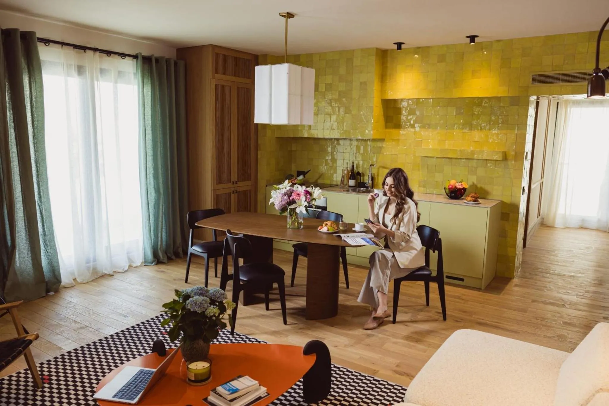Living room in Aparthotel Craiova