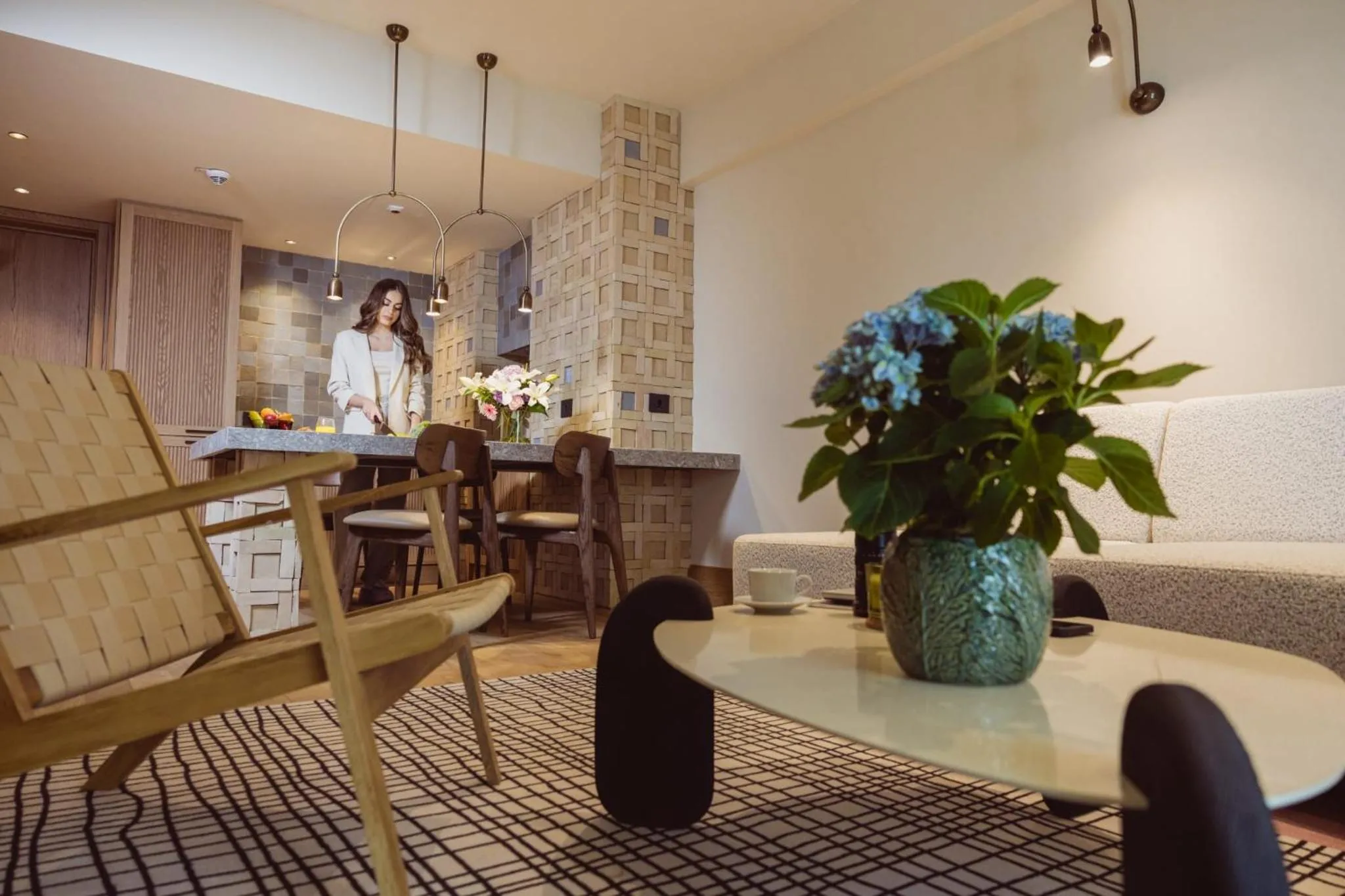 Living room in Aparthotel Craiova