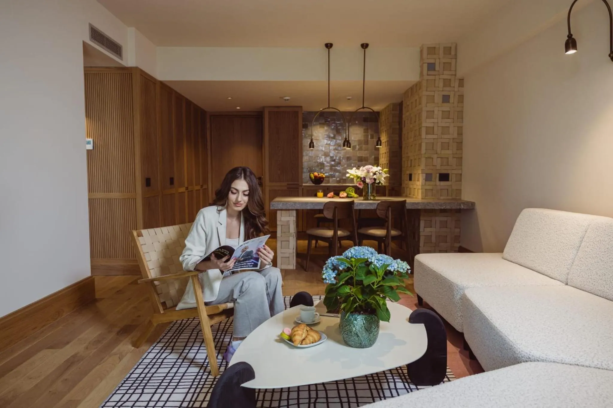 Living room in Aparthotel Craiova