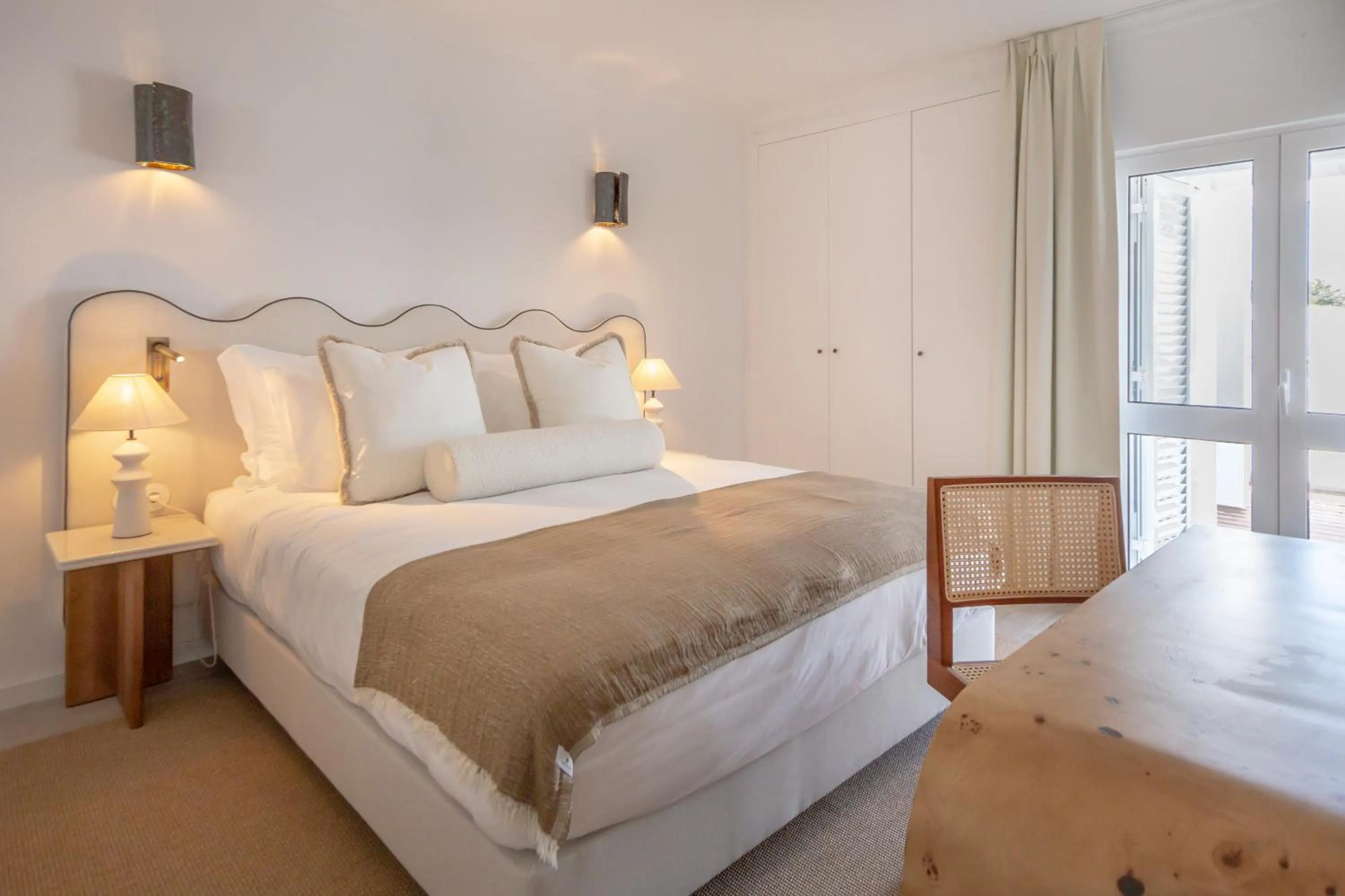 Bedroom in Villas d'Água Beachfront Resort