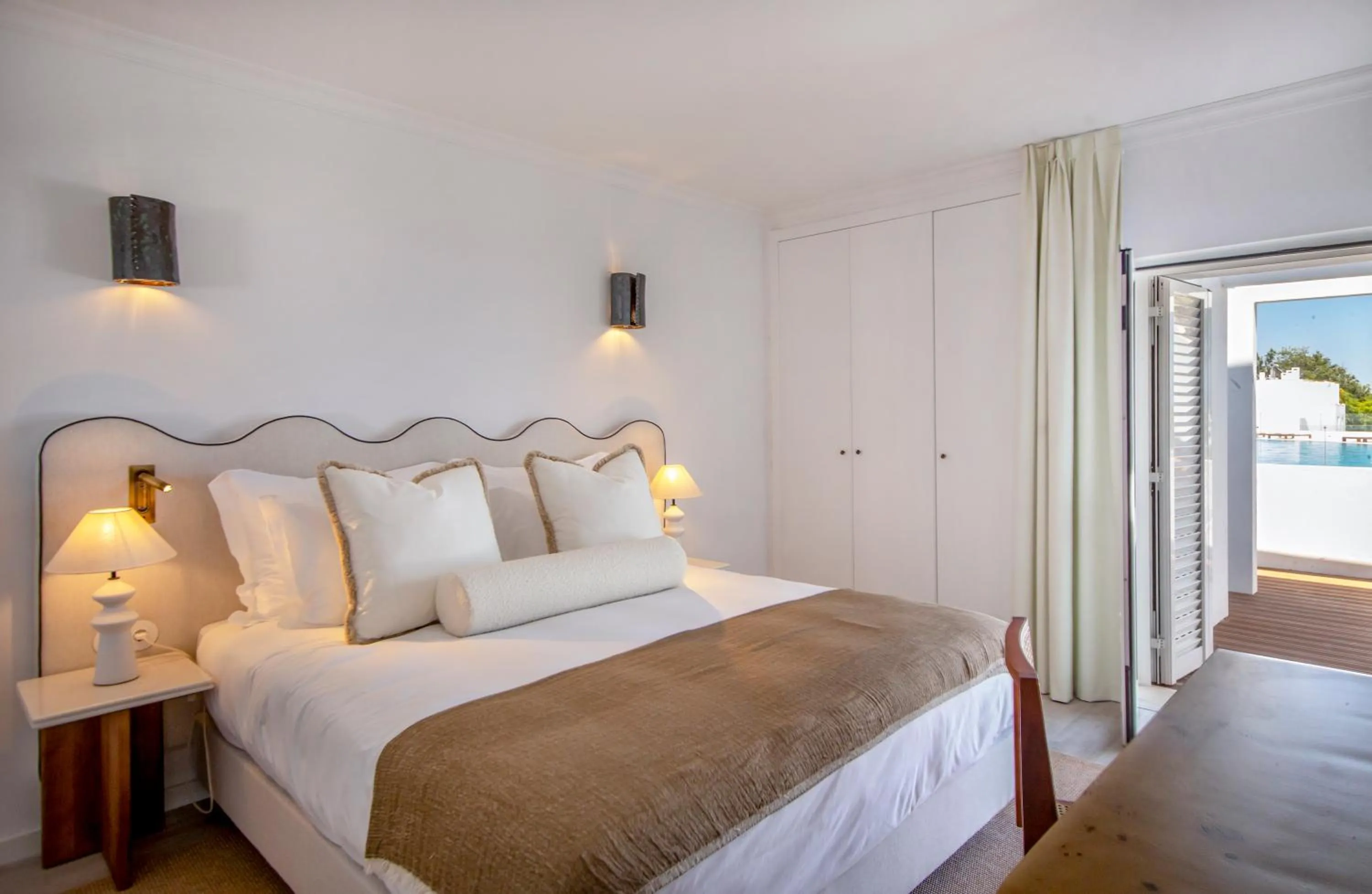 Decorative detail, Bed in Masana Algarve