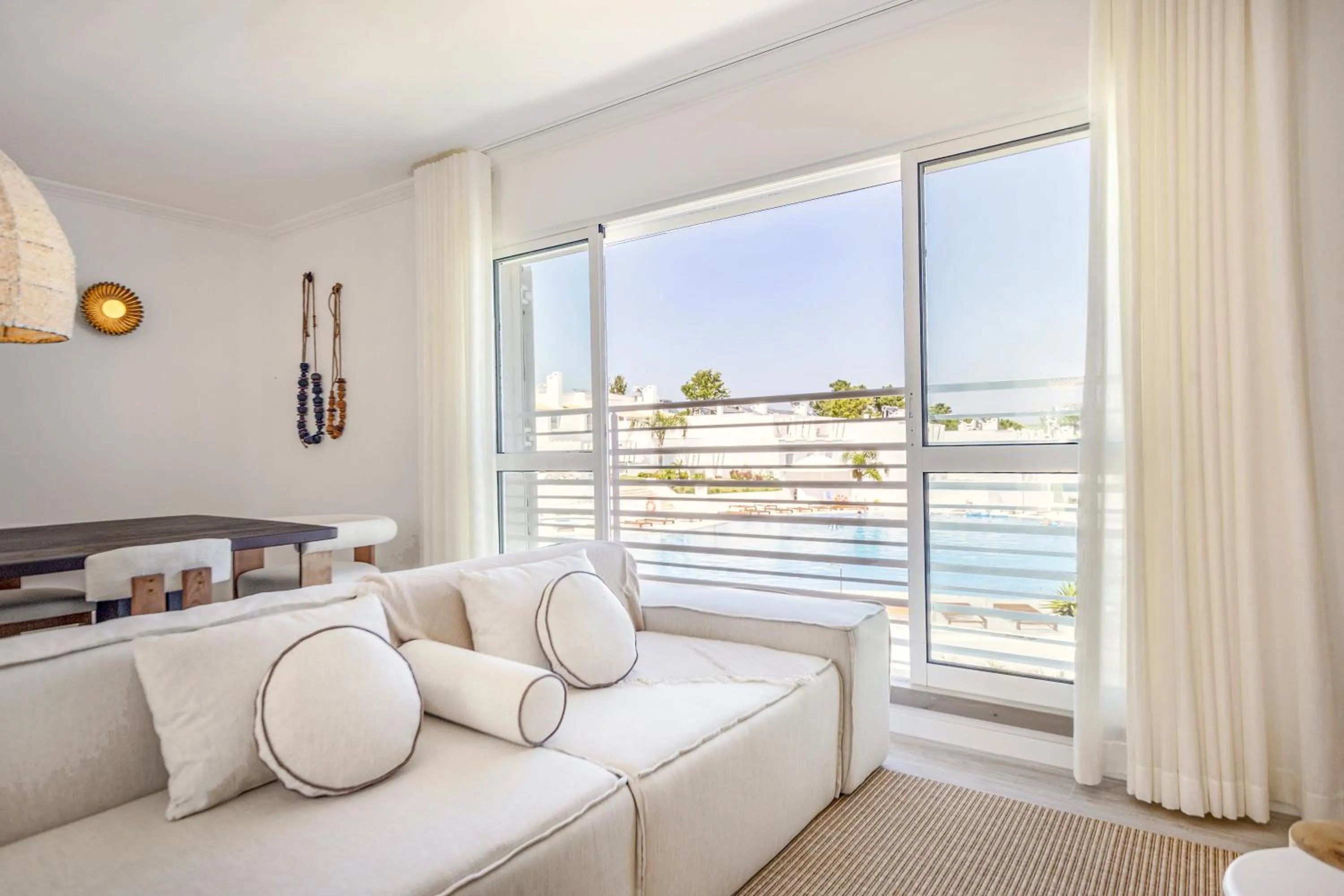 Living room in Villas d'Água Beachfront Resort