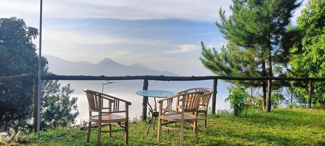 Balcony/Terrace in Snow Princess Mountain Glamping Resort at Clubbali,Lembang