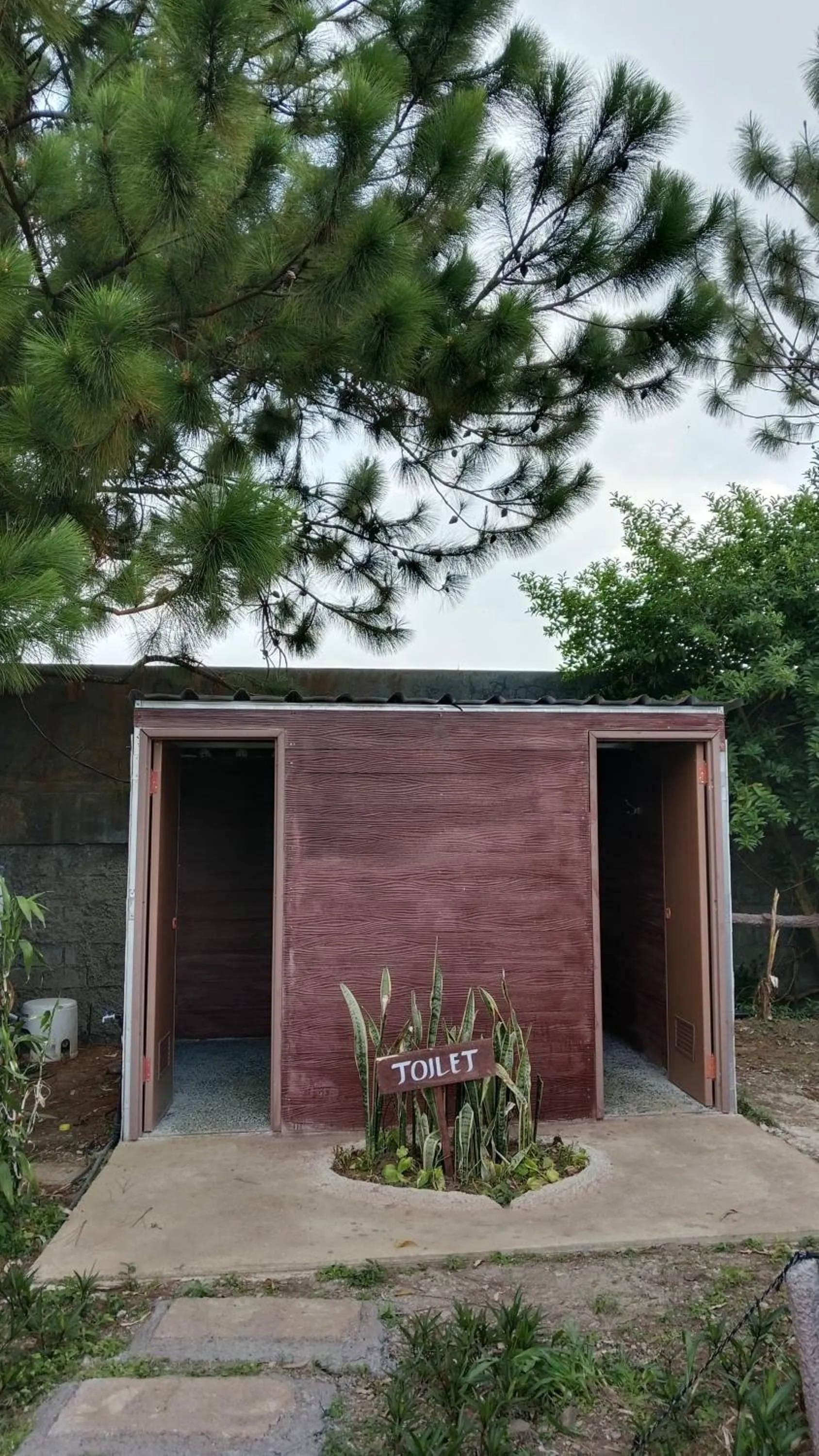 Toilet in Snow Princess Mountain Glamping Resort at Clubbali,Lembang