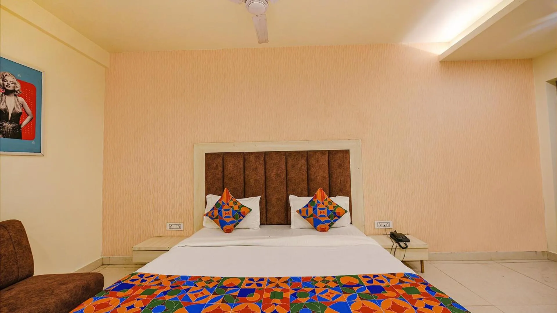 Bed in Hotel Seventh Heaven