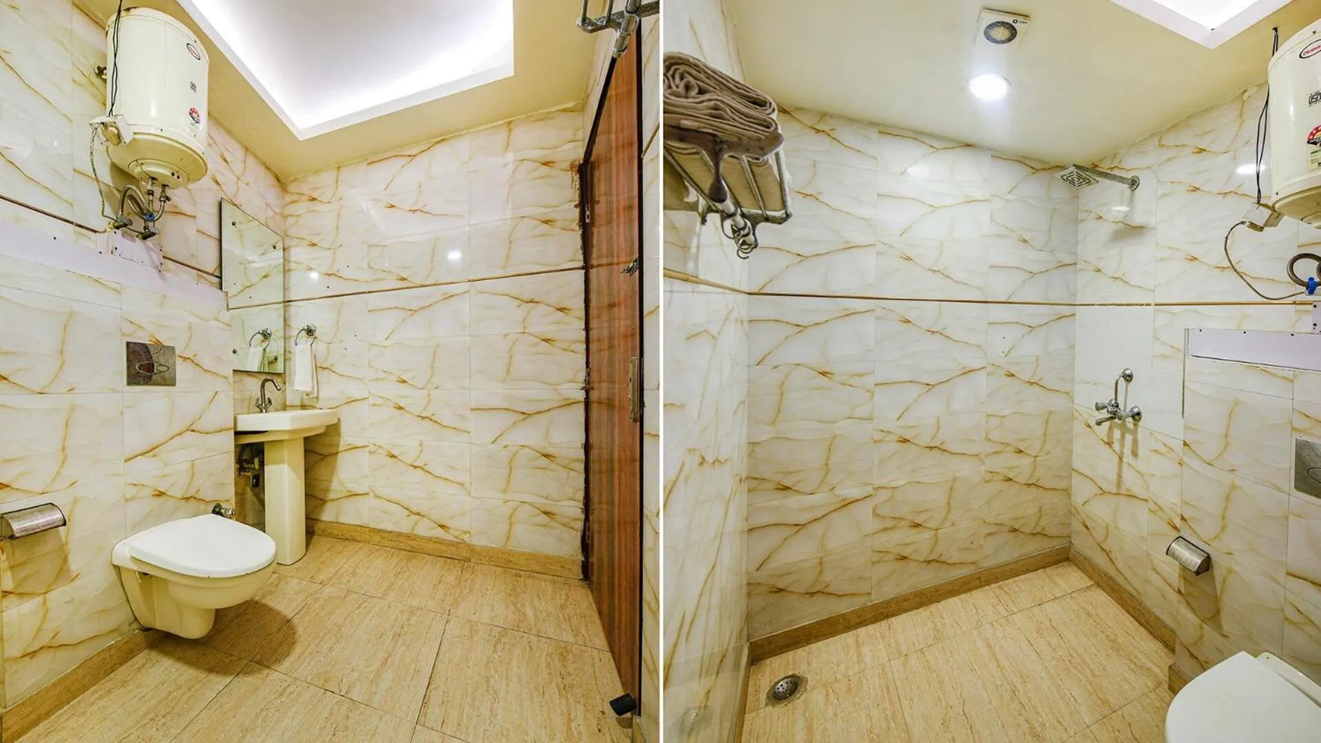 Shower in Hotel Seventh Heaven