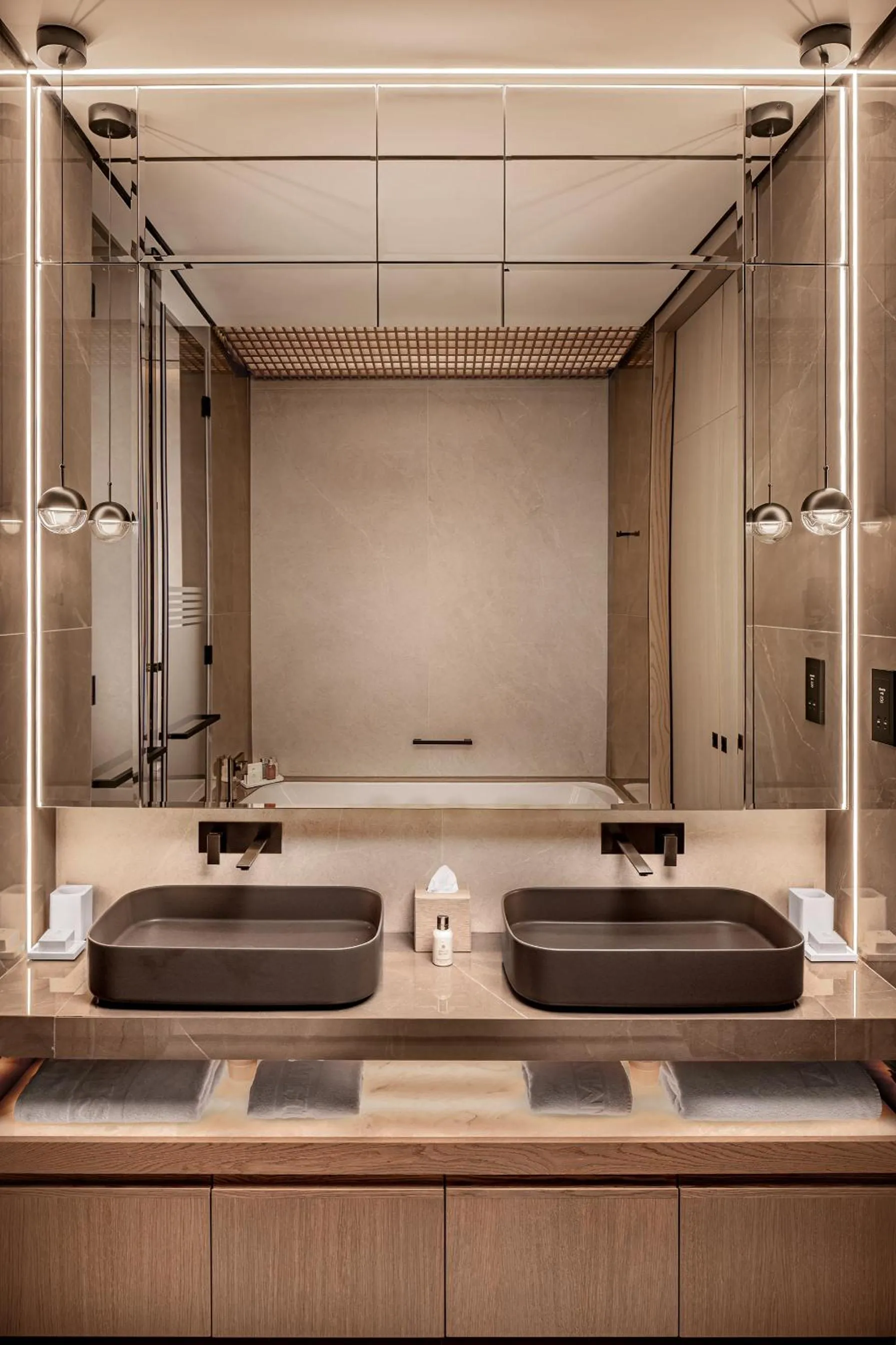 Bathroom in Amathus Residences