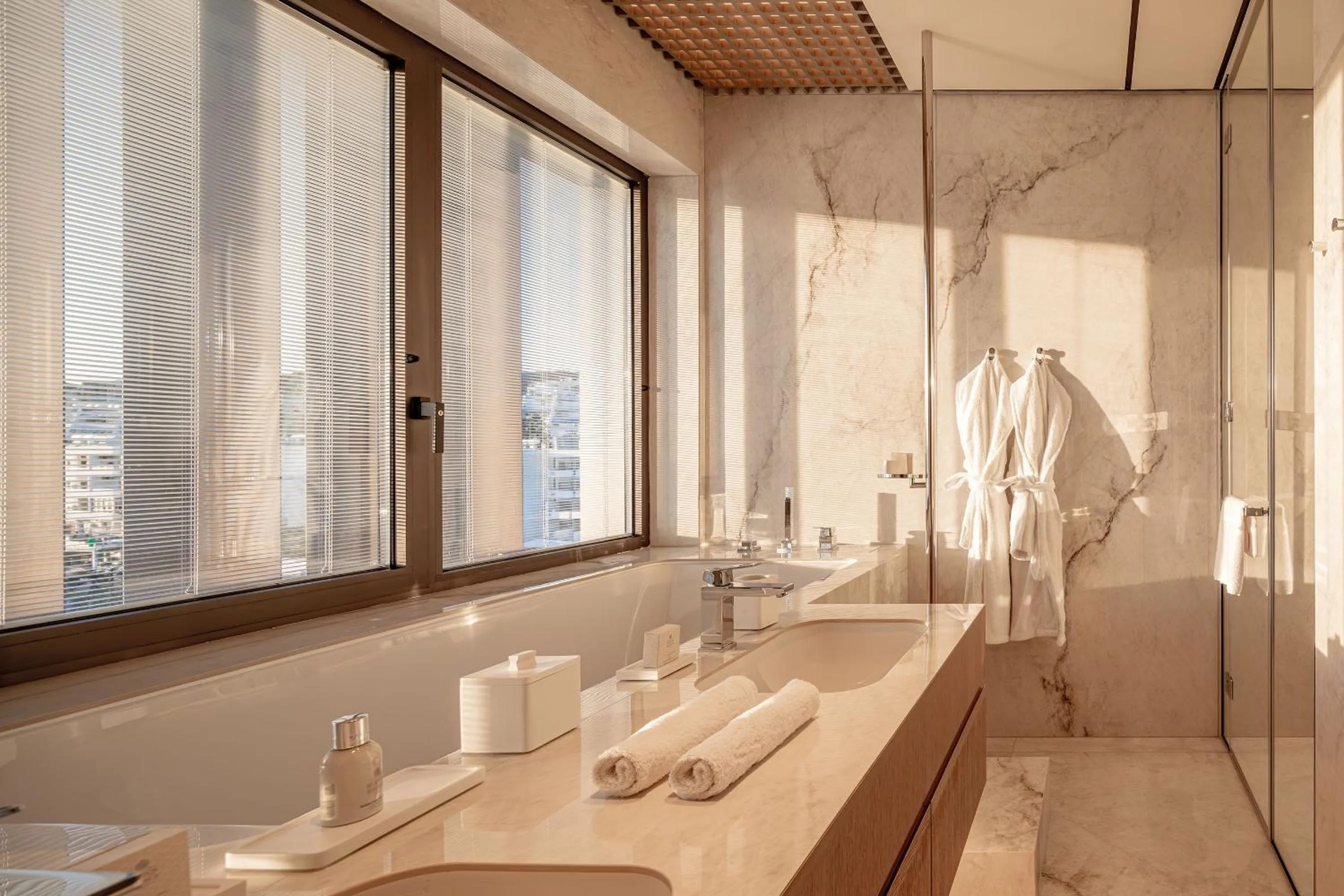Bathroom in Amathus Residences