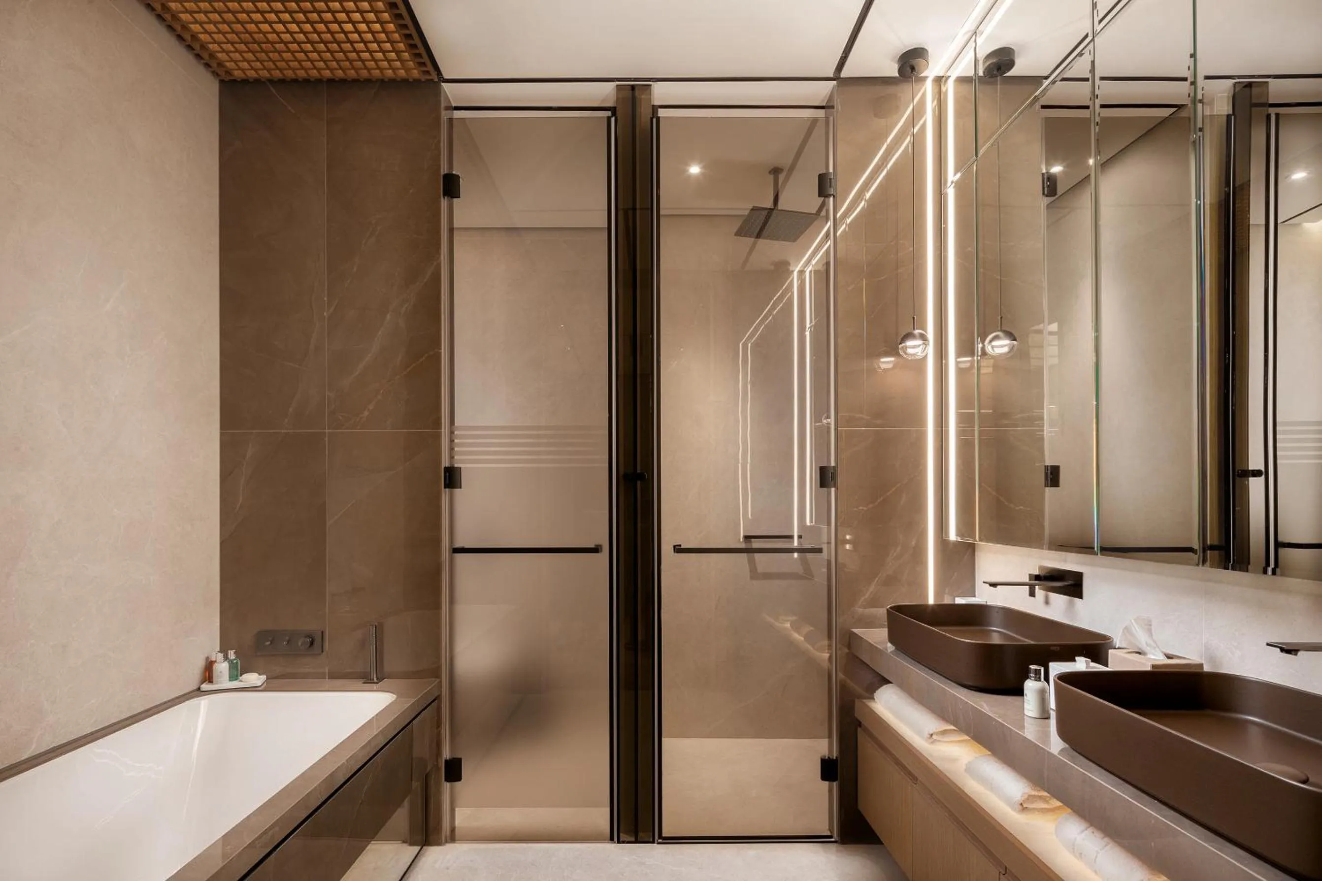 Bathroom in Amathus Residences