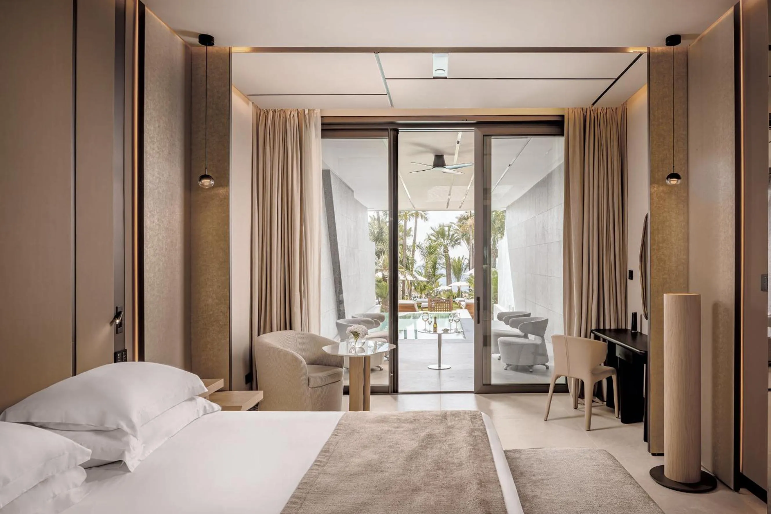 Photo of the whole room, Bed in Amathus Residences