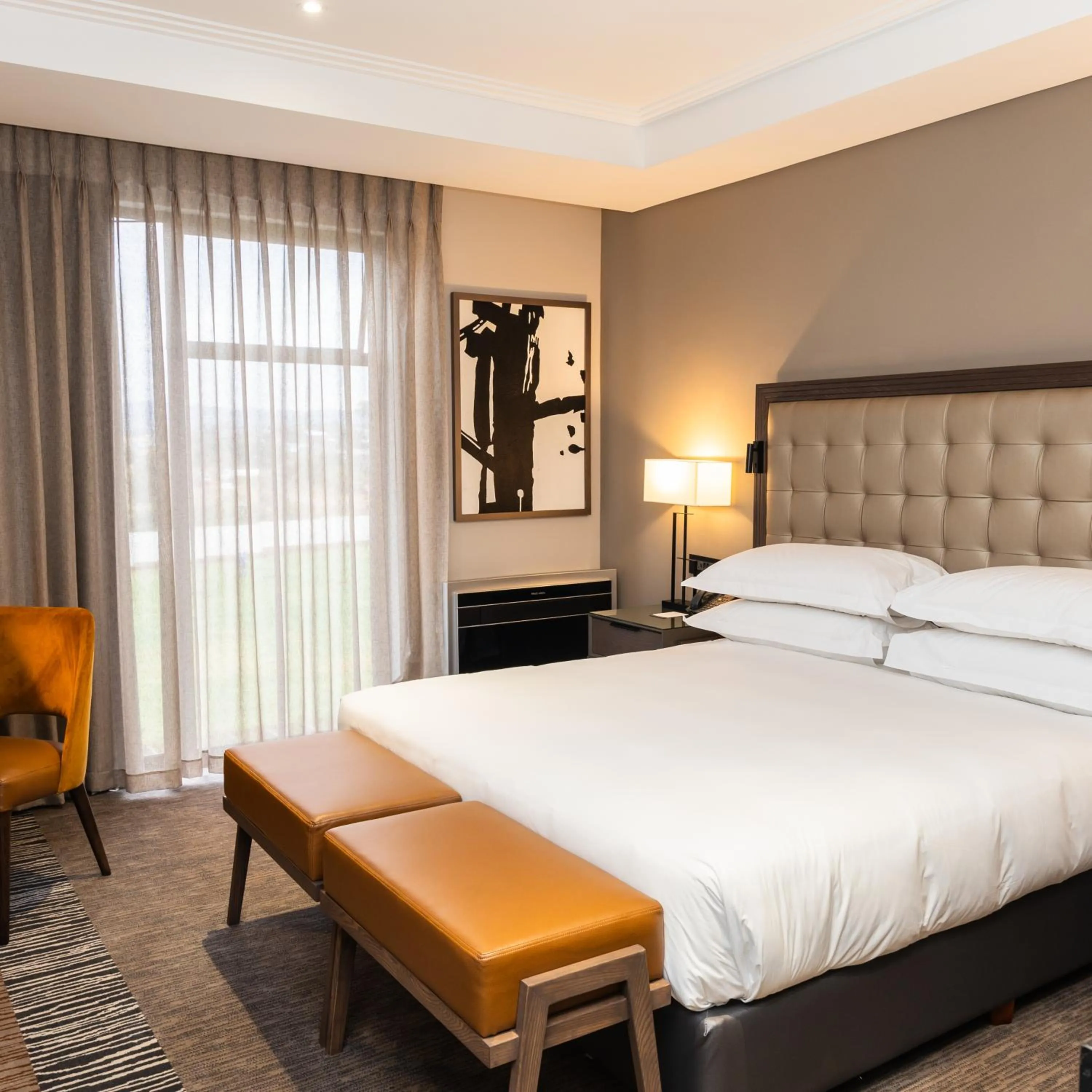 Bed in Premier Hotel Thohoyandou