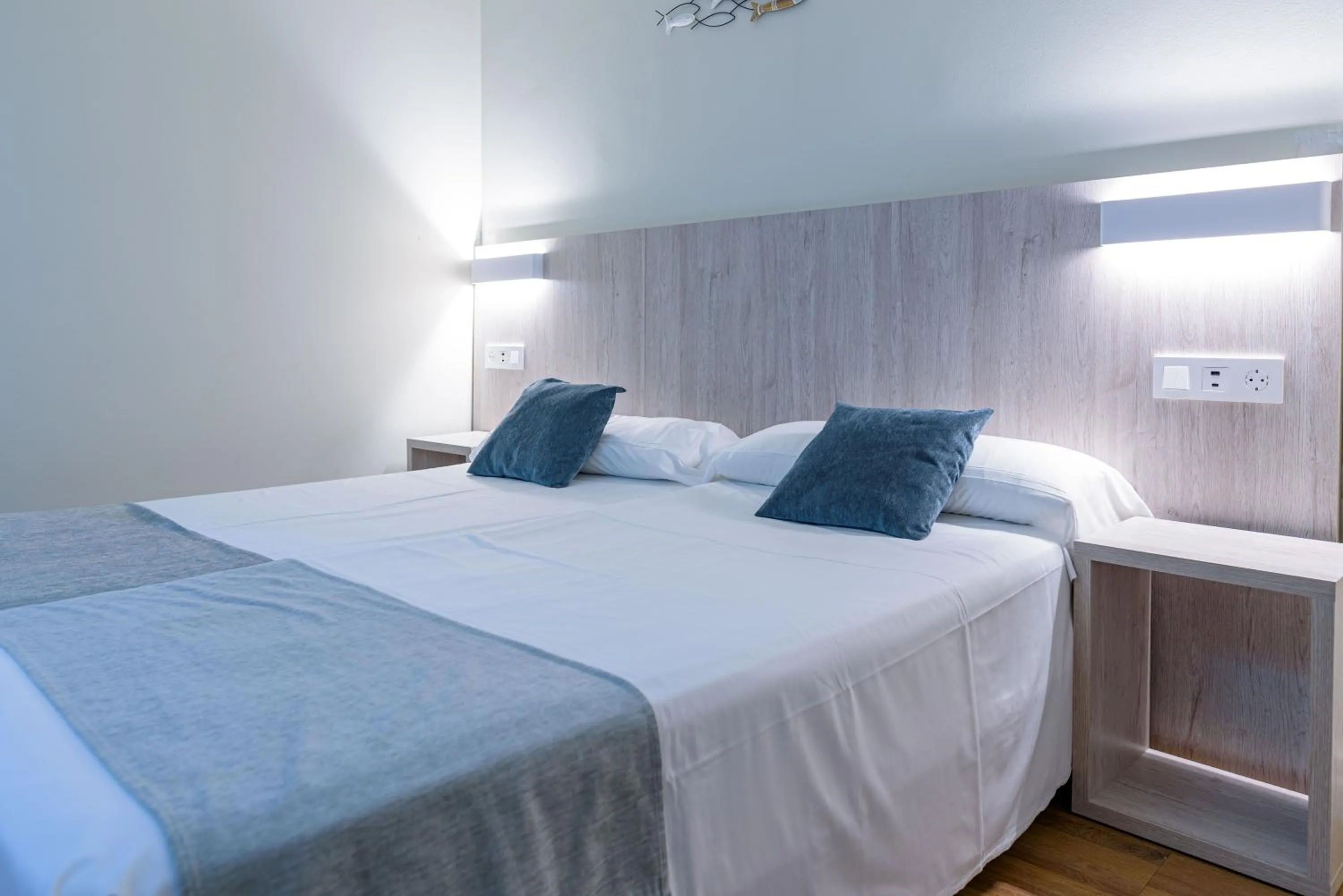 Bed in Hotel Alda Ribeira