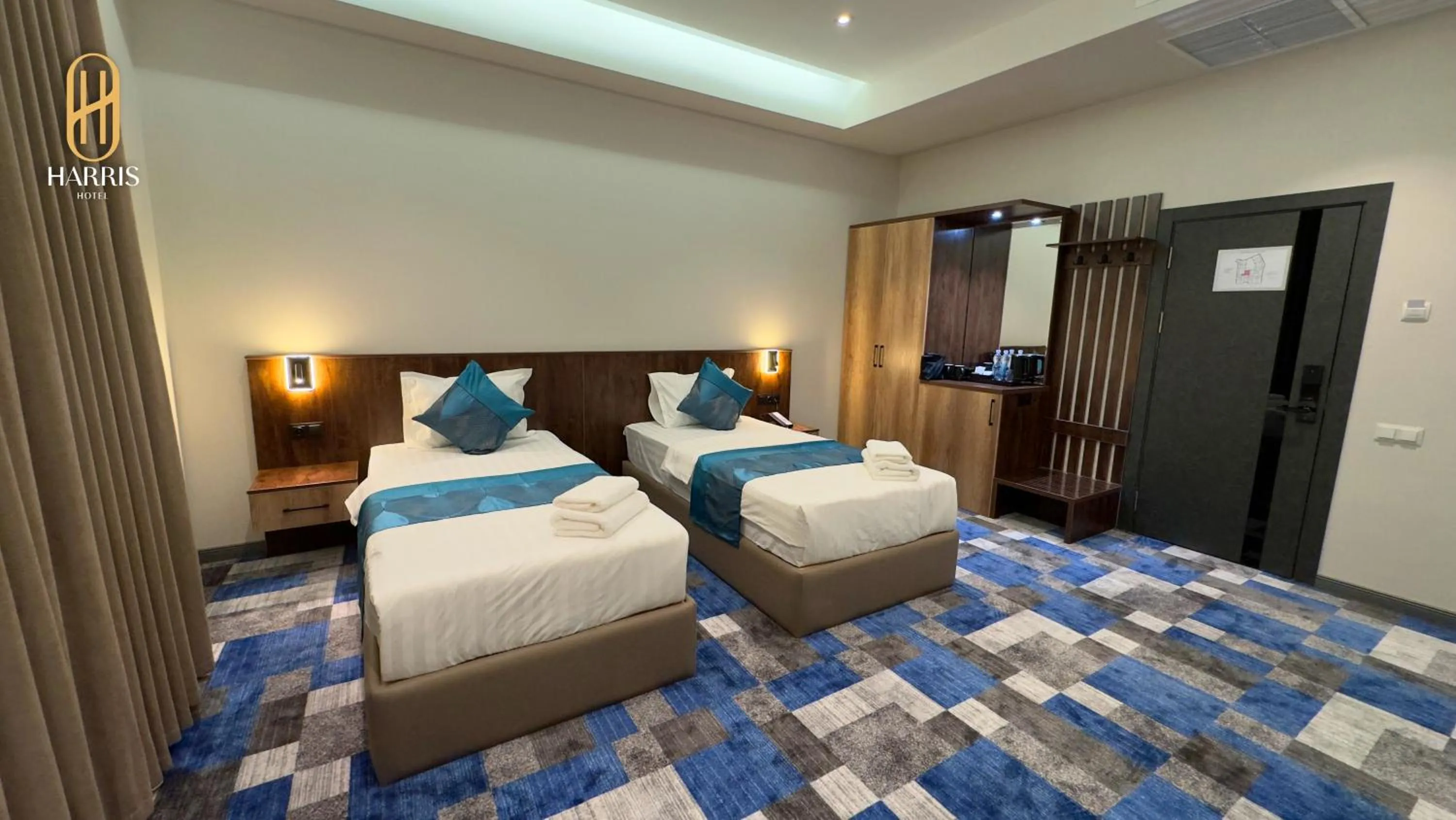 Bedroom, Bed in Harris Hotel Spa&Fitness