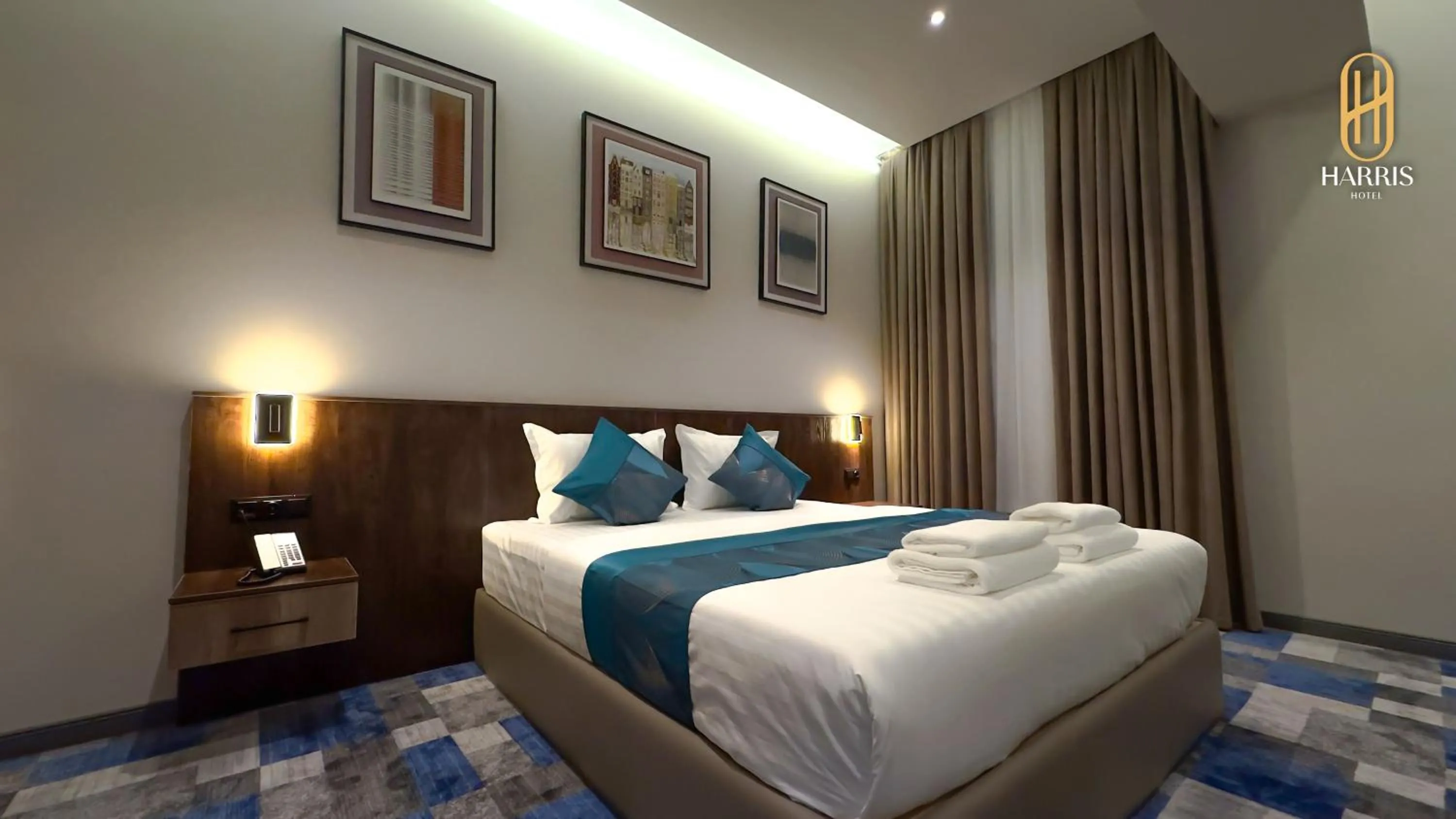 Bedroom, Bed in Harris Hotel Spa&Fitness