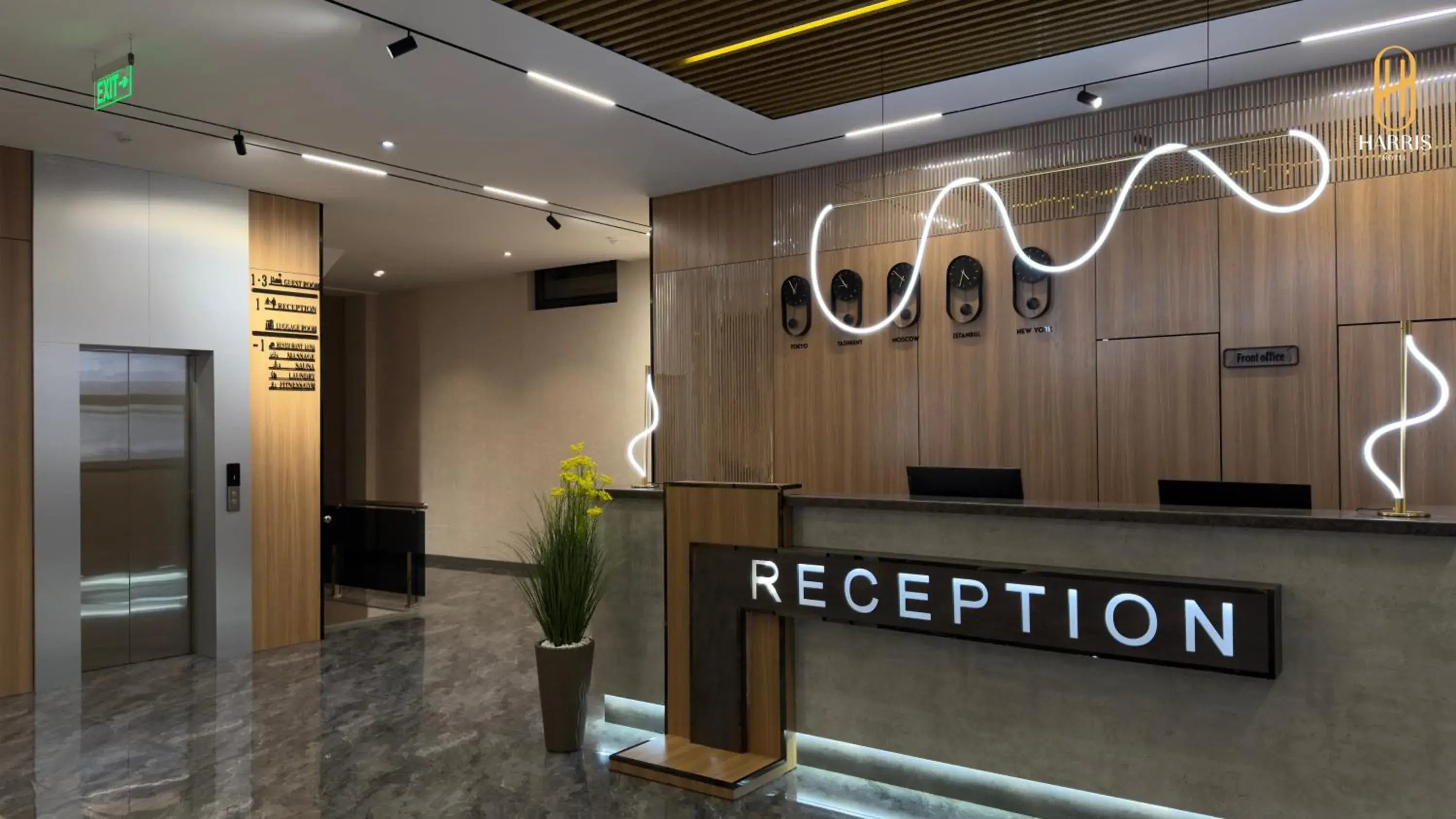 Lobby or reception in Harris Hotel Spa&Fitness Lobby or reception in Harris Hotel Spa&Fitness