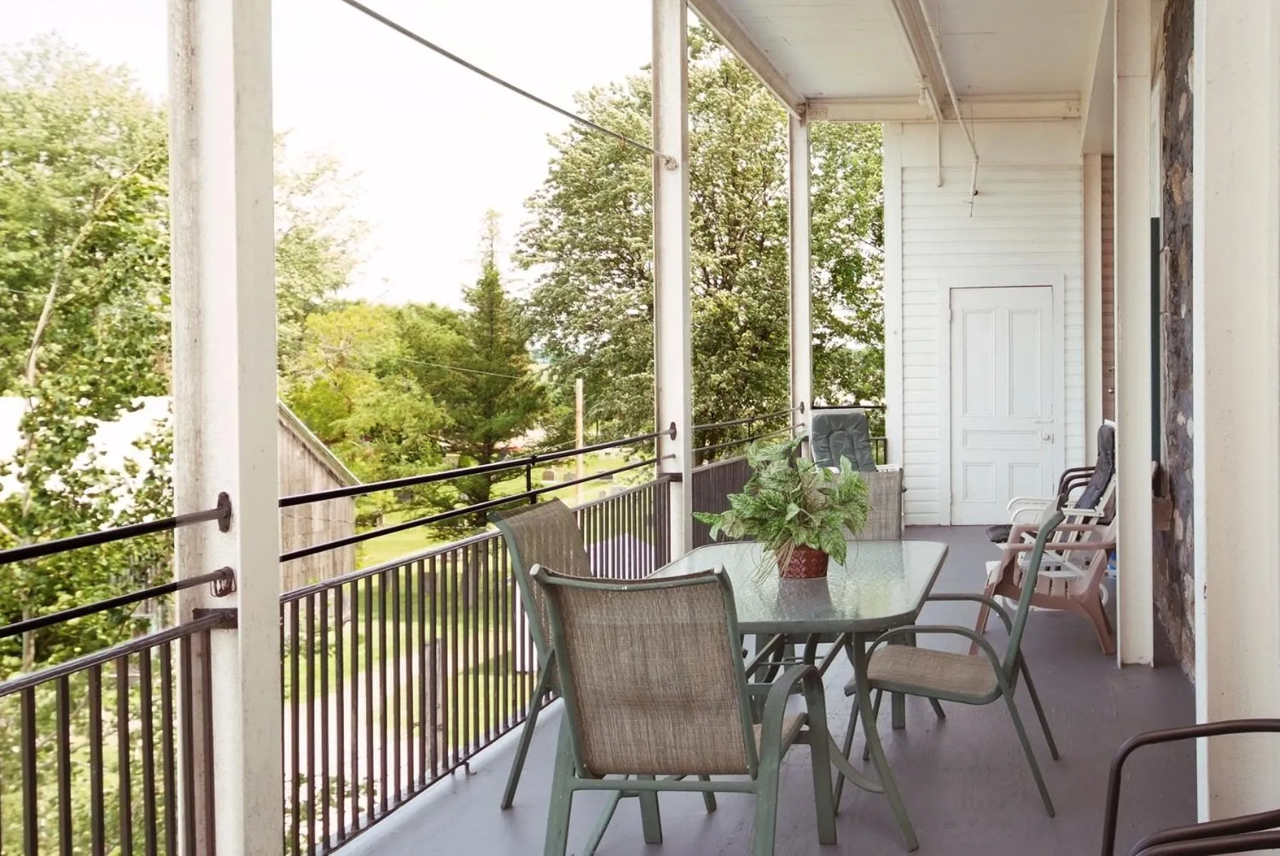 Balcony/Terrace in Auberge du Couvent