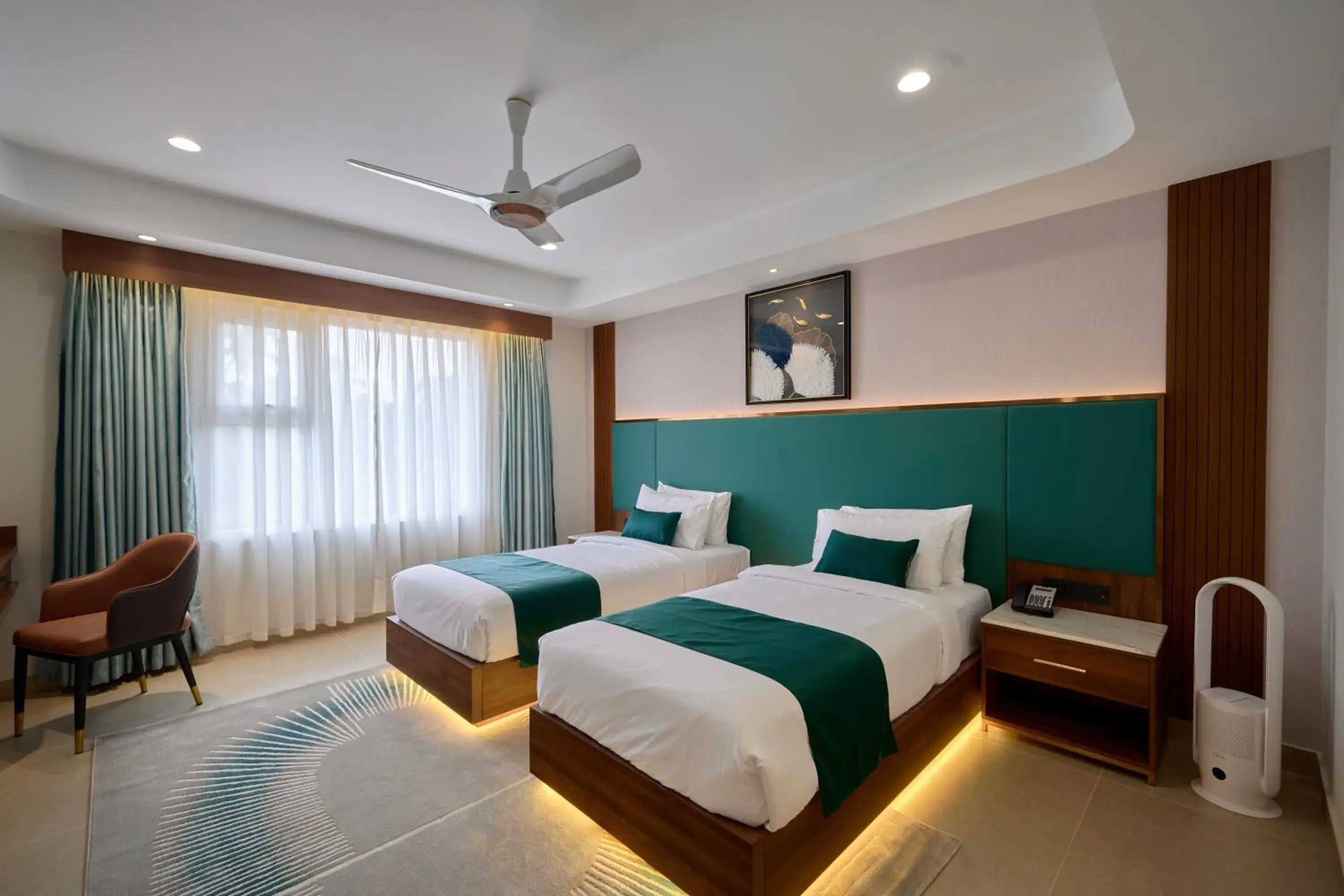 Superior Twin Room in Kowju Airport Hotel Calicut Superior Twin Room in Kowju Airport Hotel Calicut