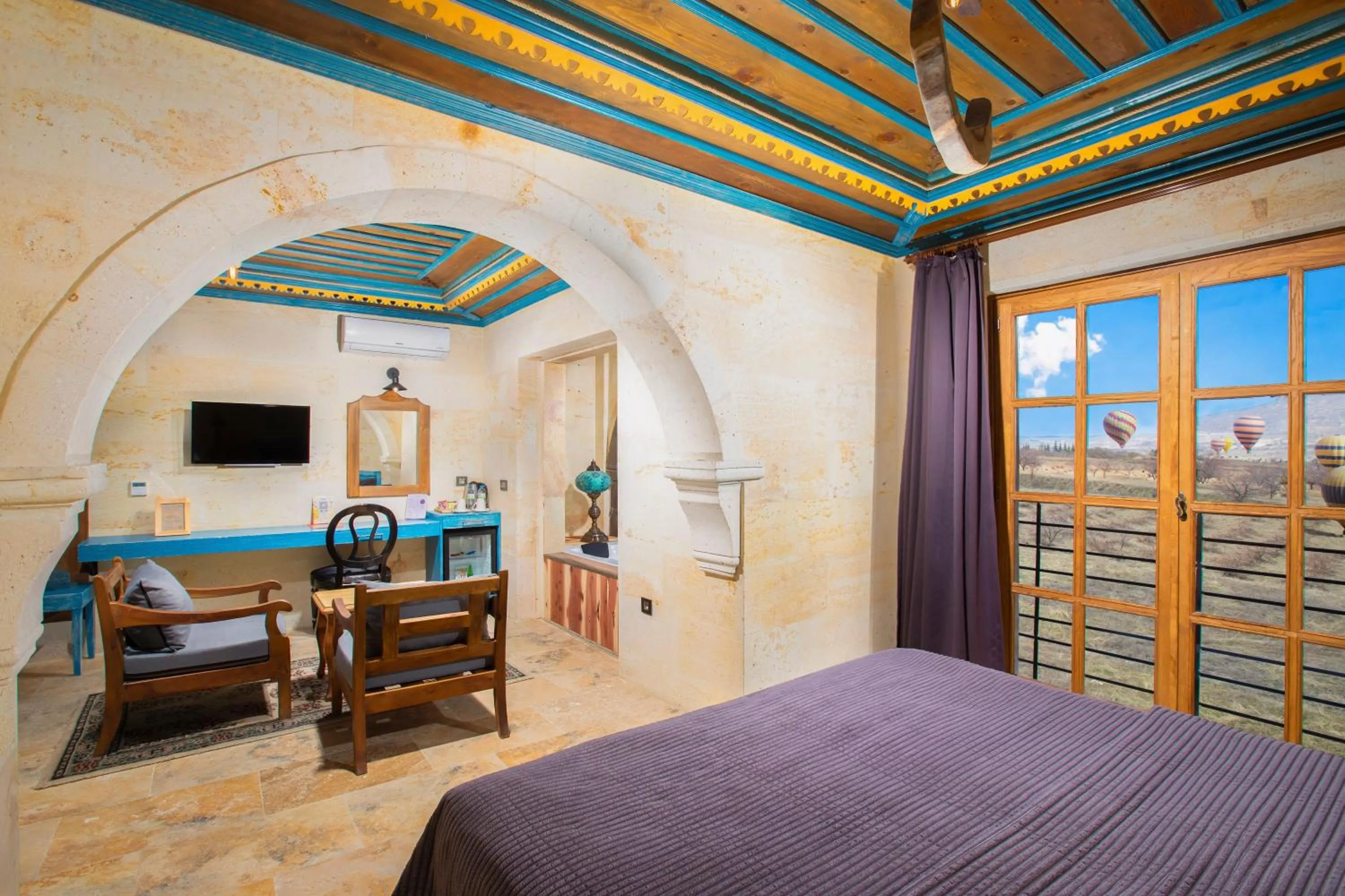 Bed in Moonstone in Cappadocia