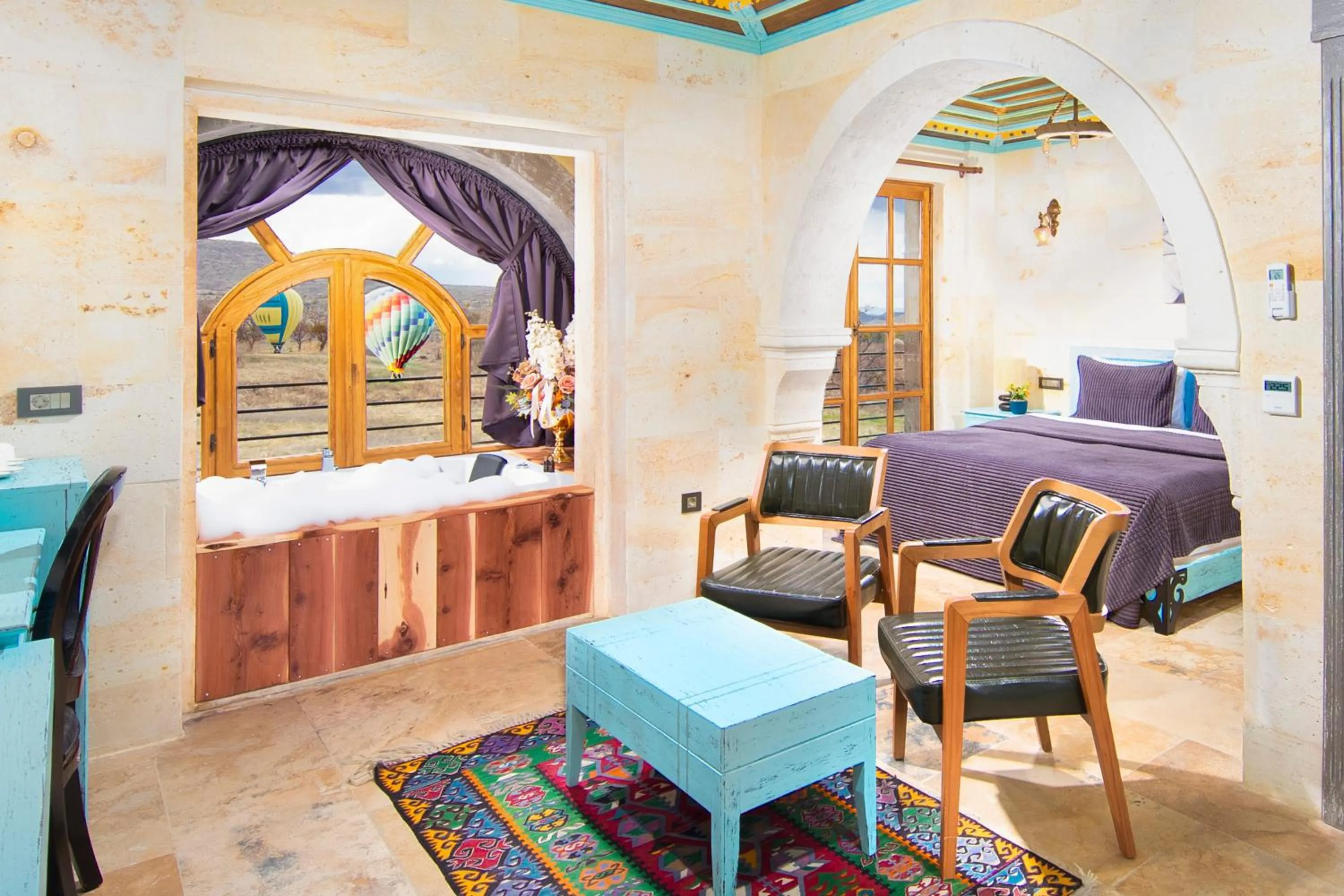 Bed in Moonstone in Cappadocia