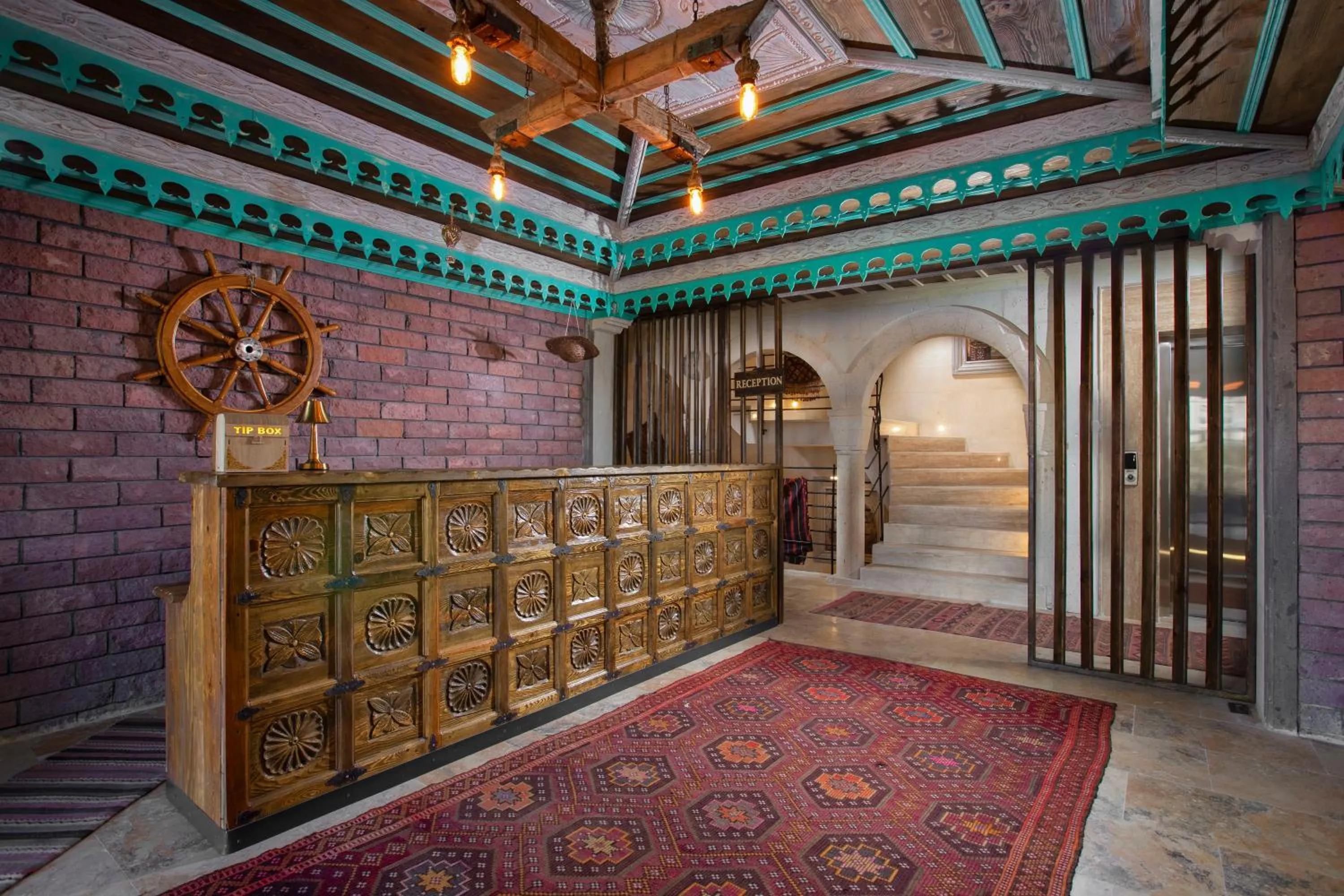 Facade/entrance in Moonstone in Cappadocia