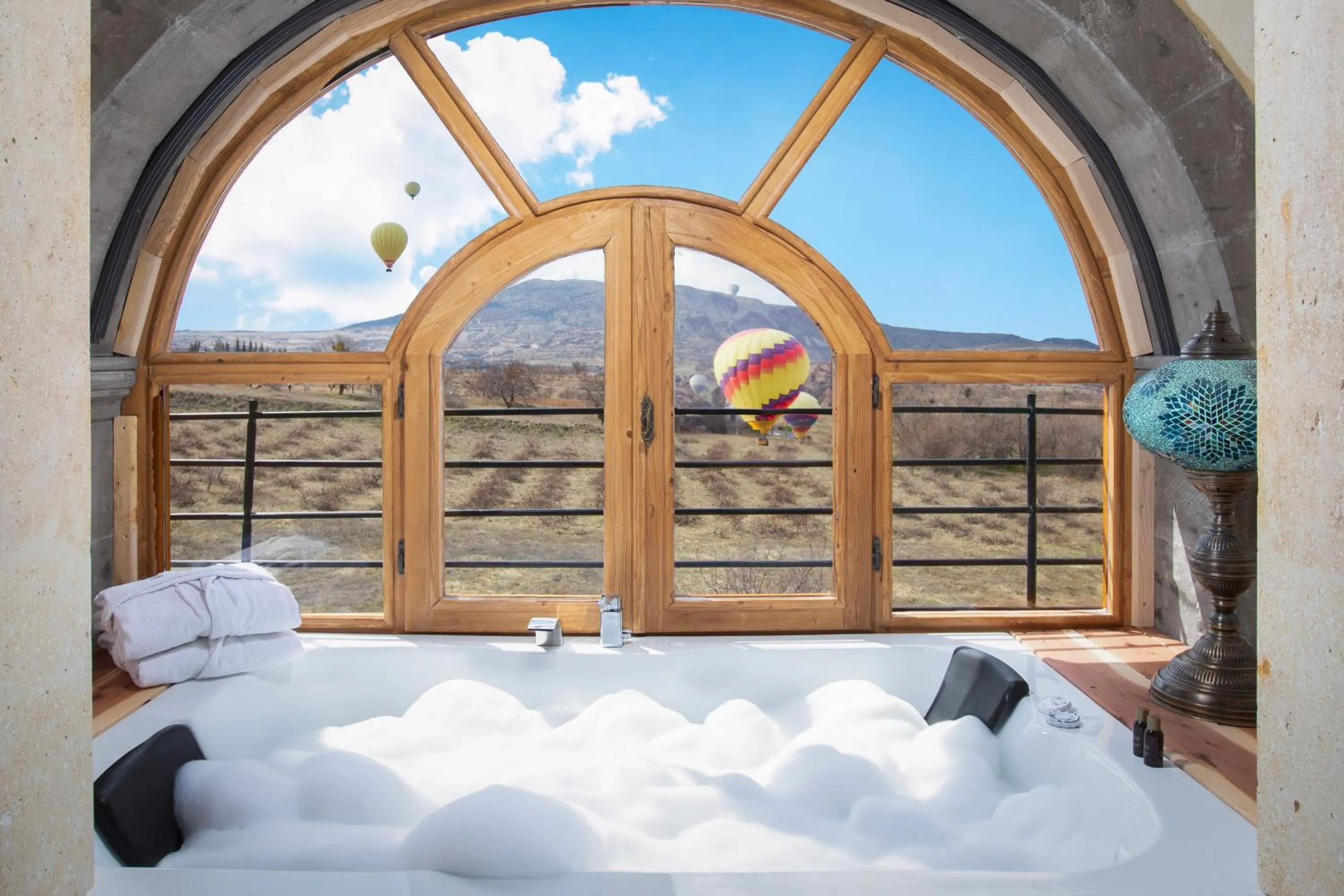 Natural landscape, Bed in Moonstone in Cappadocia