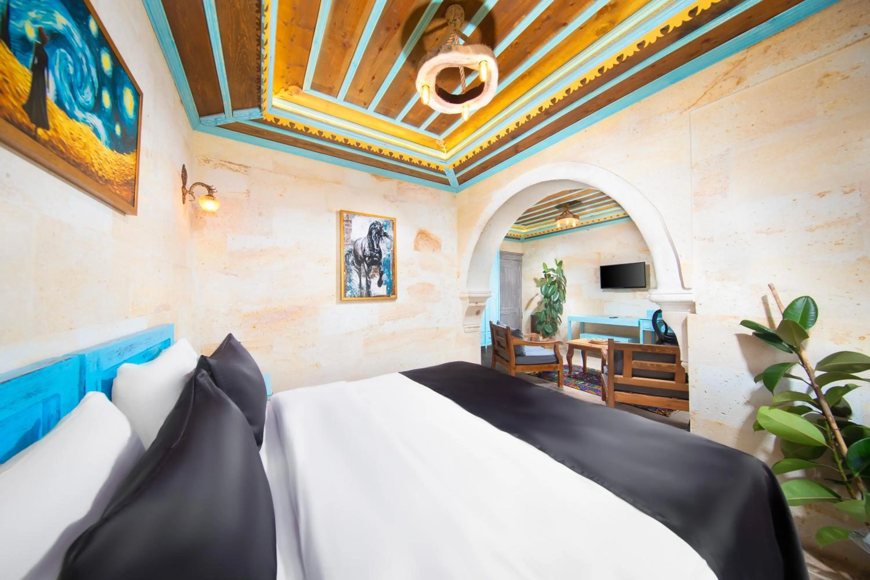 Bed in Moonstone in Cappadocia