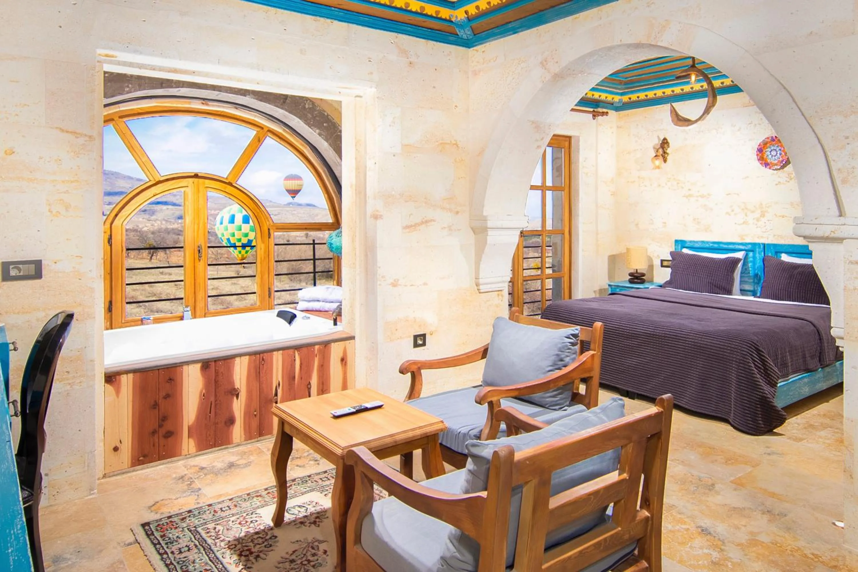 Bed in Moonstone in Cappadocia