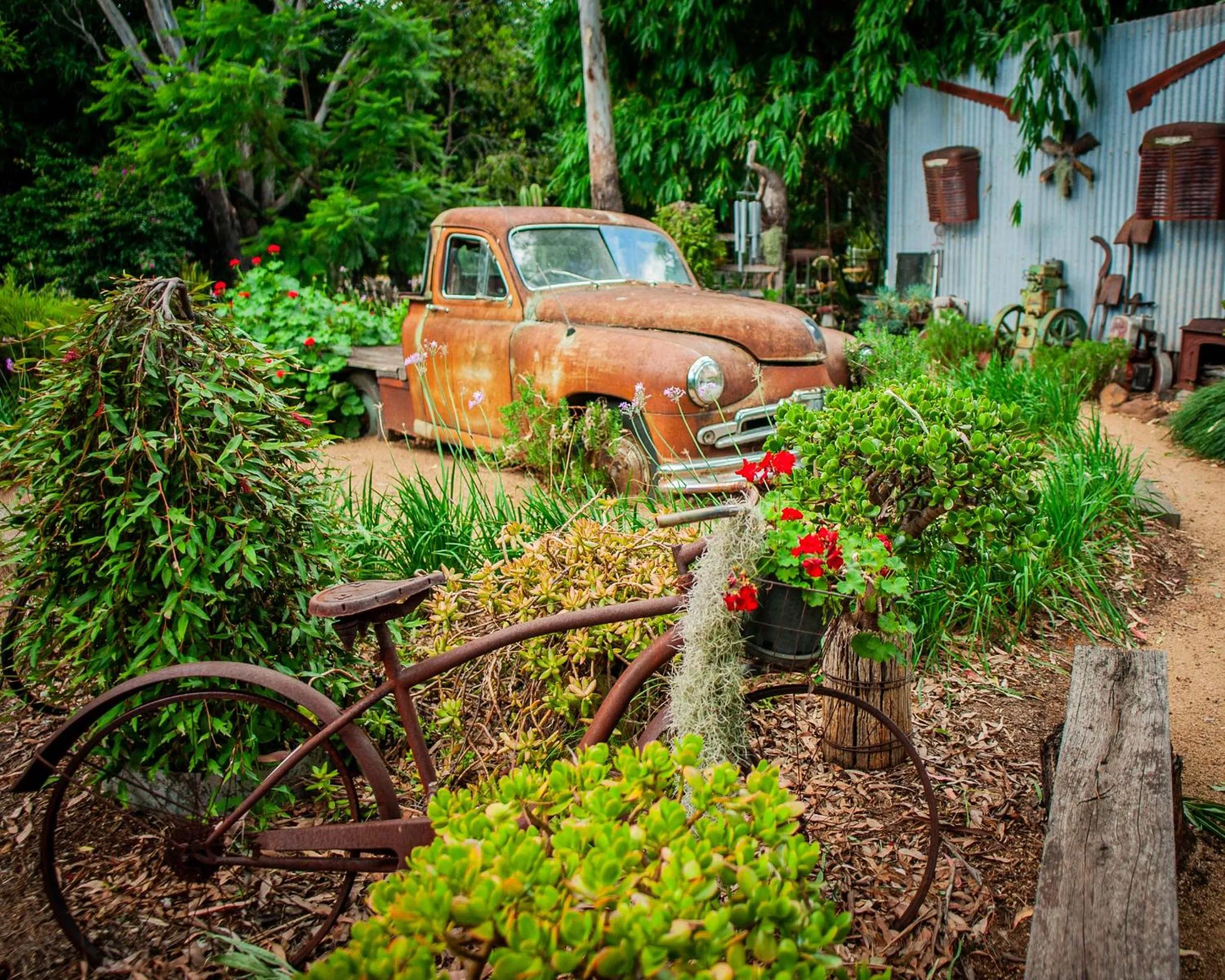 Garden in Jubri's Hideaway