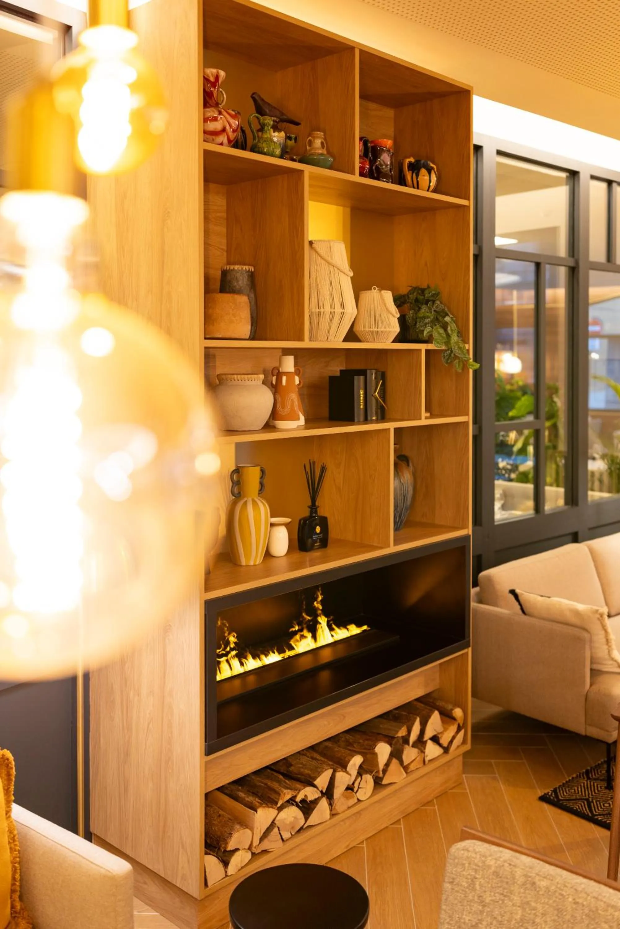 Living room in Epona Hôtel Sens