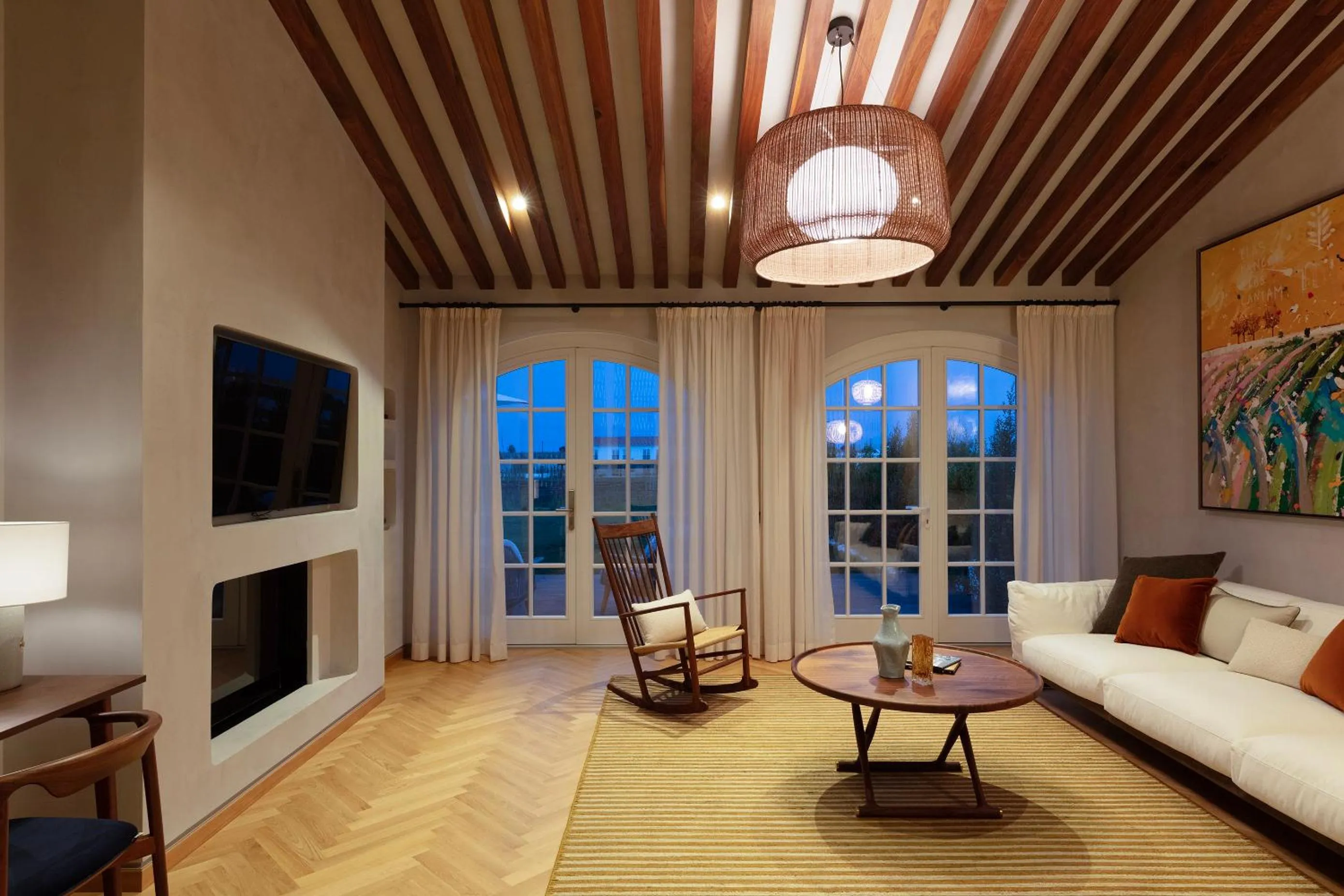 Living room in Quinta do Paral