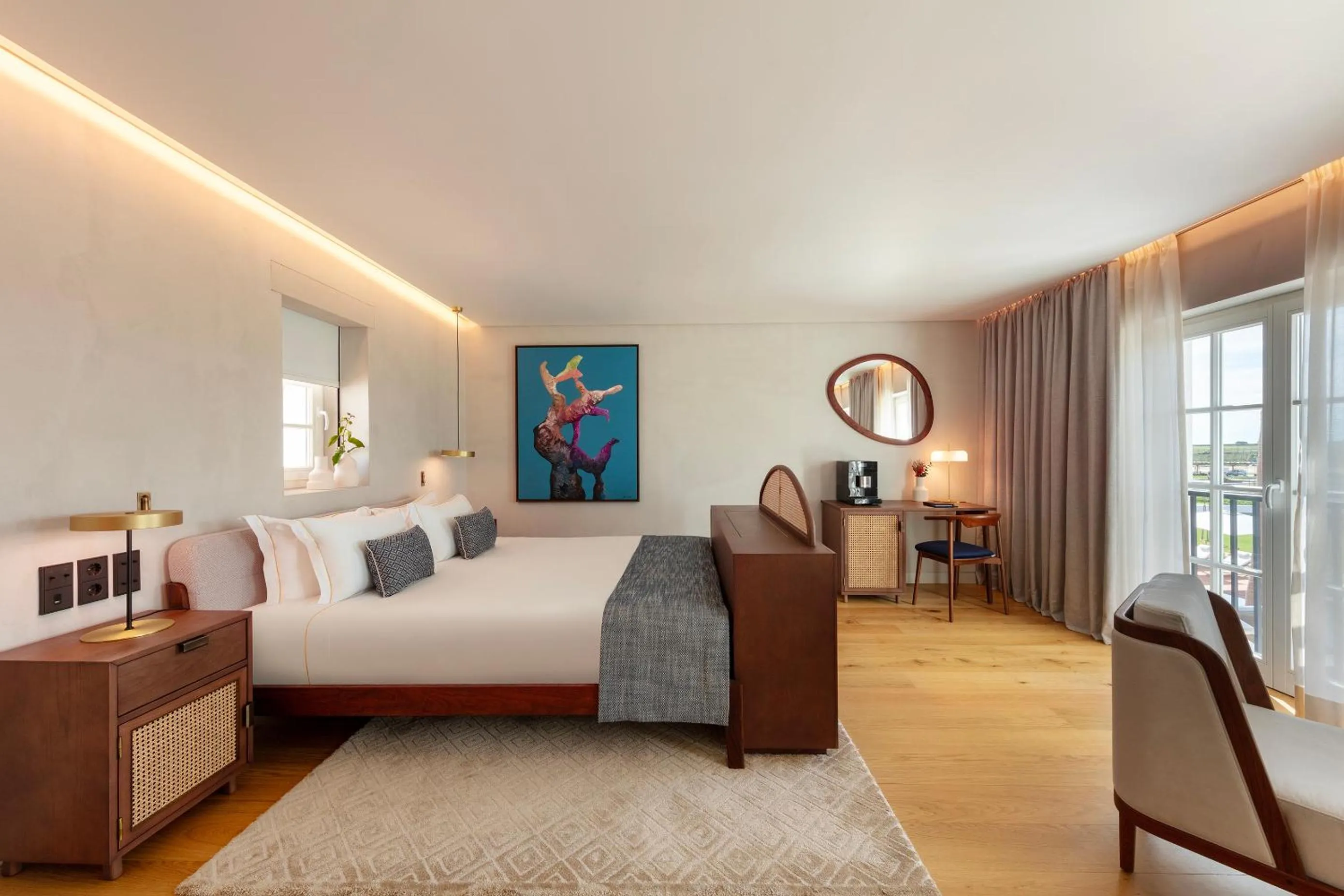 Bedroom, Bed in Quinta do Paral