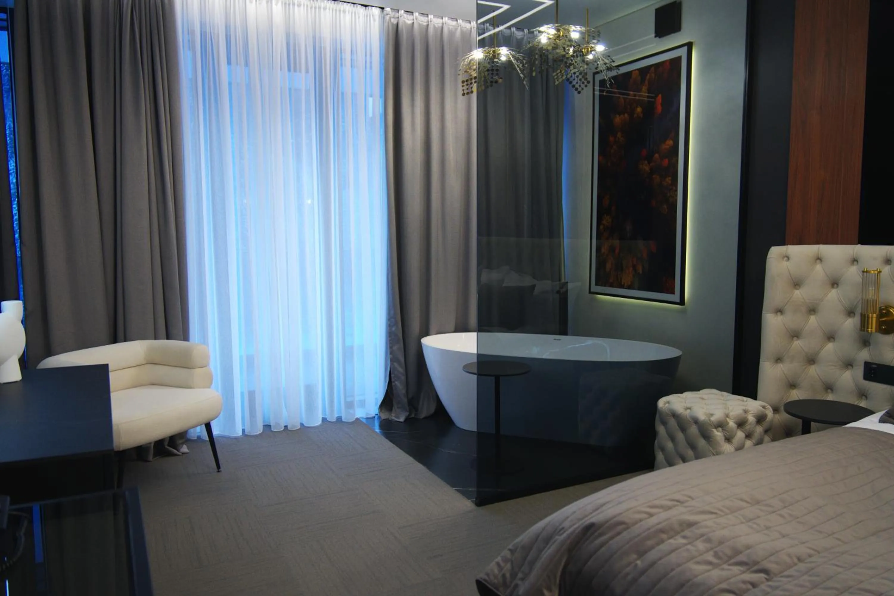 Bed in Glacier Premium Apartments