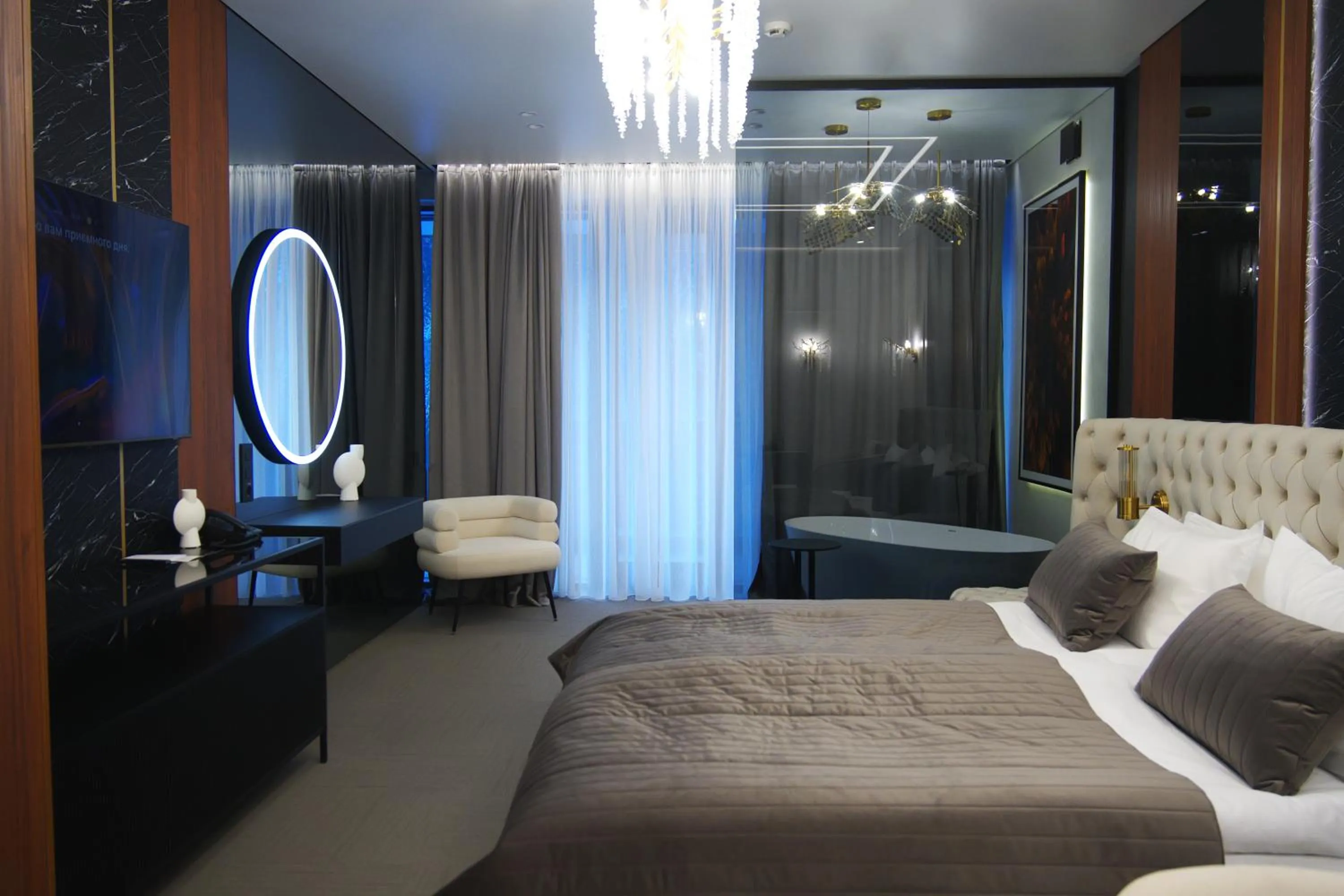 Bed in Glacier Premium Apartments