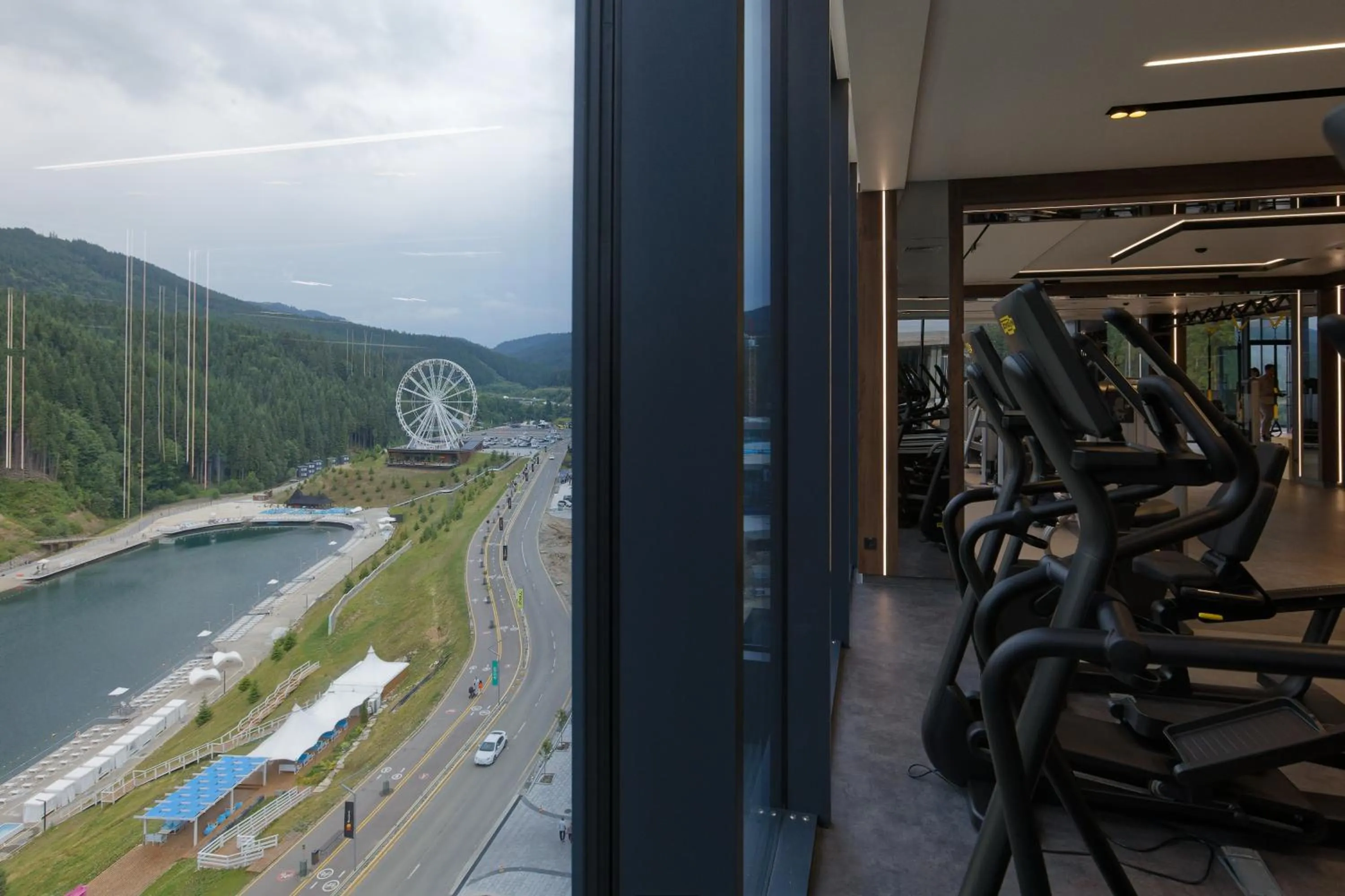 Fitness centre/facilities in Glacier Premium Apartments