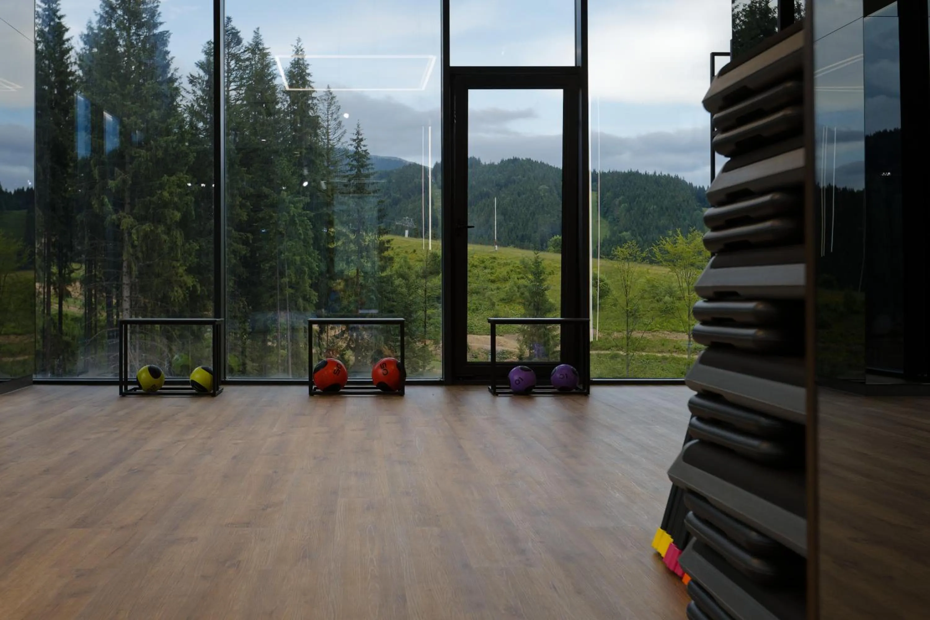 Fitness centre/facilities in Glacier Premium Apartments