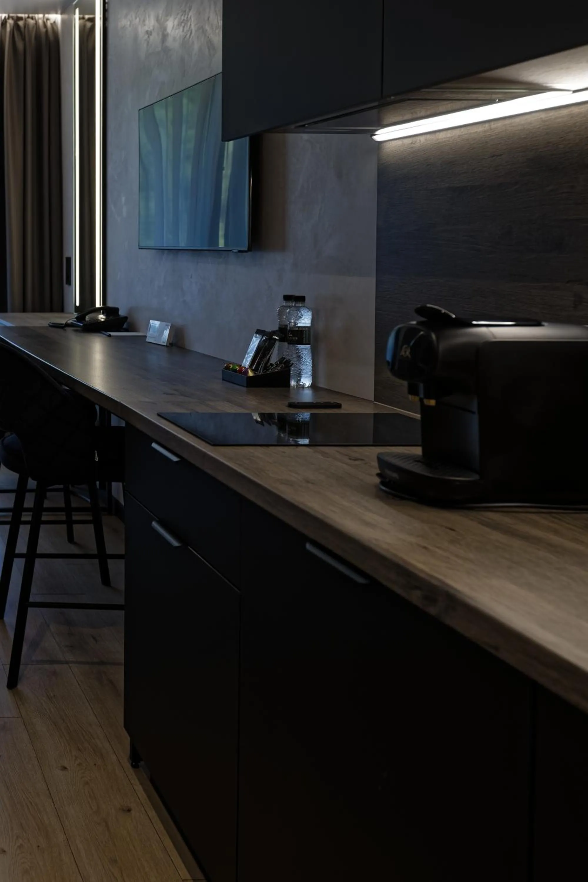 Kitchen or kitchenette in Glacier Premium Apartments