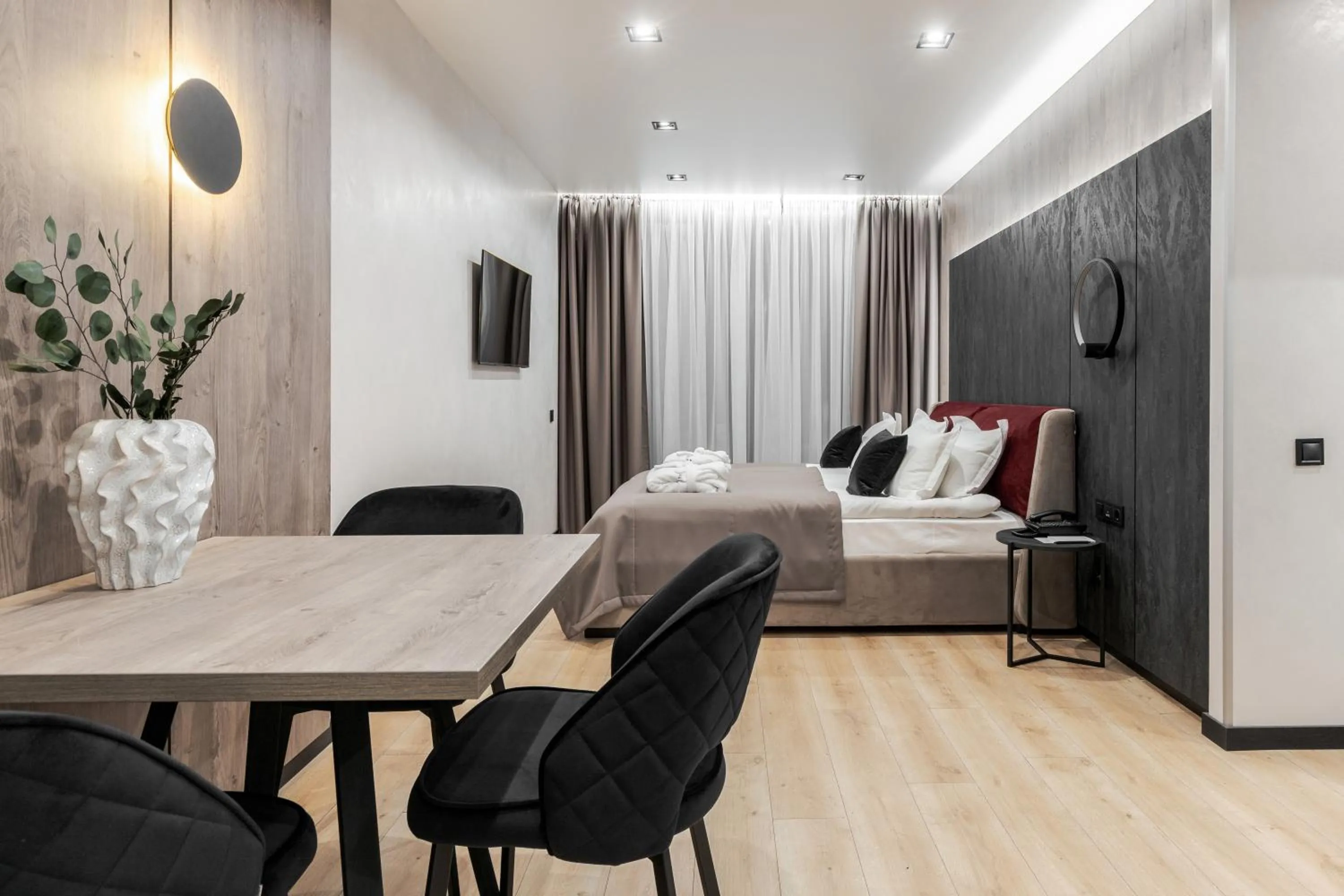 Bed in Glacier Premium Apartments