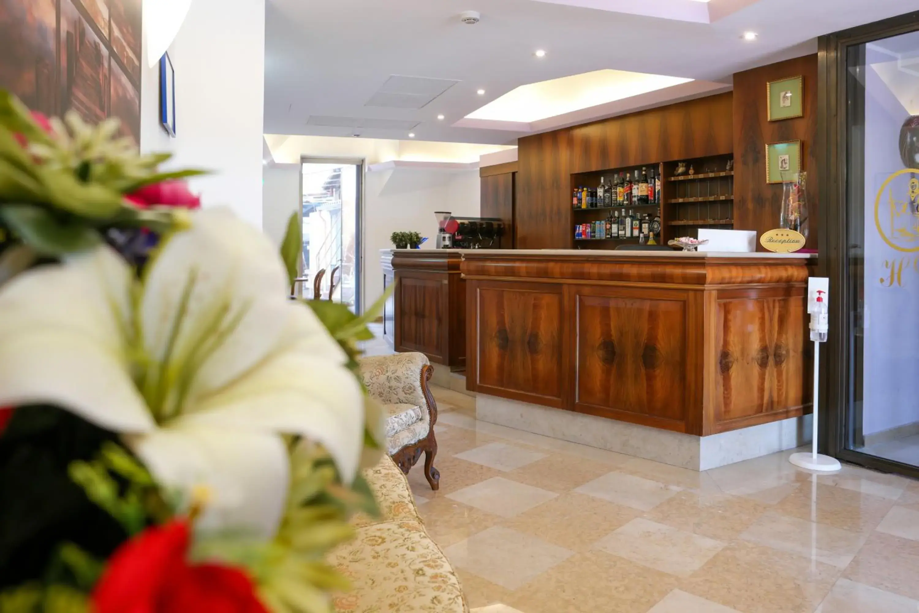 Lobby or reception in Hotel alla giustizia Lobby or reception in Hotel alla giustizia