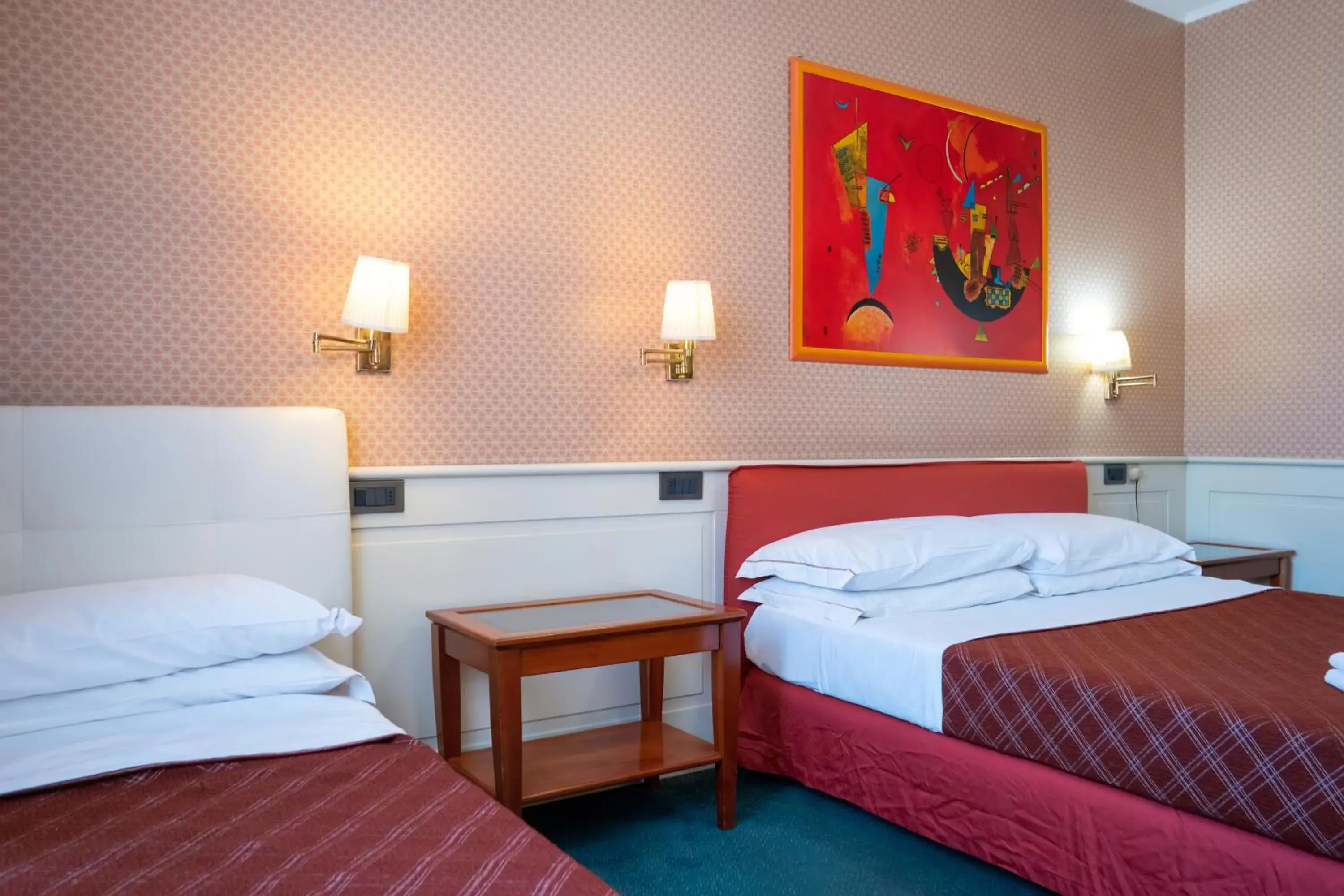 Bed in Hotel alla giustizia Bed in Hotel alla giustizia