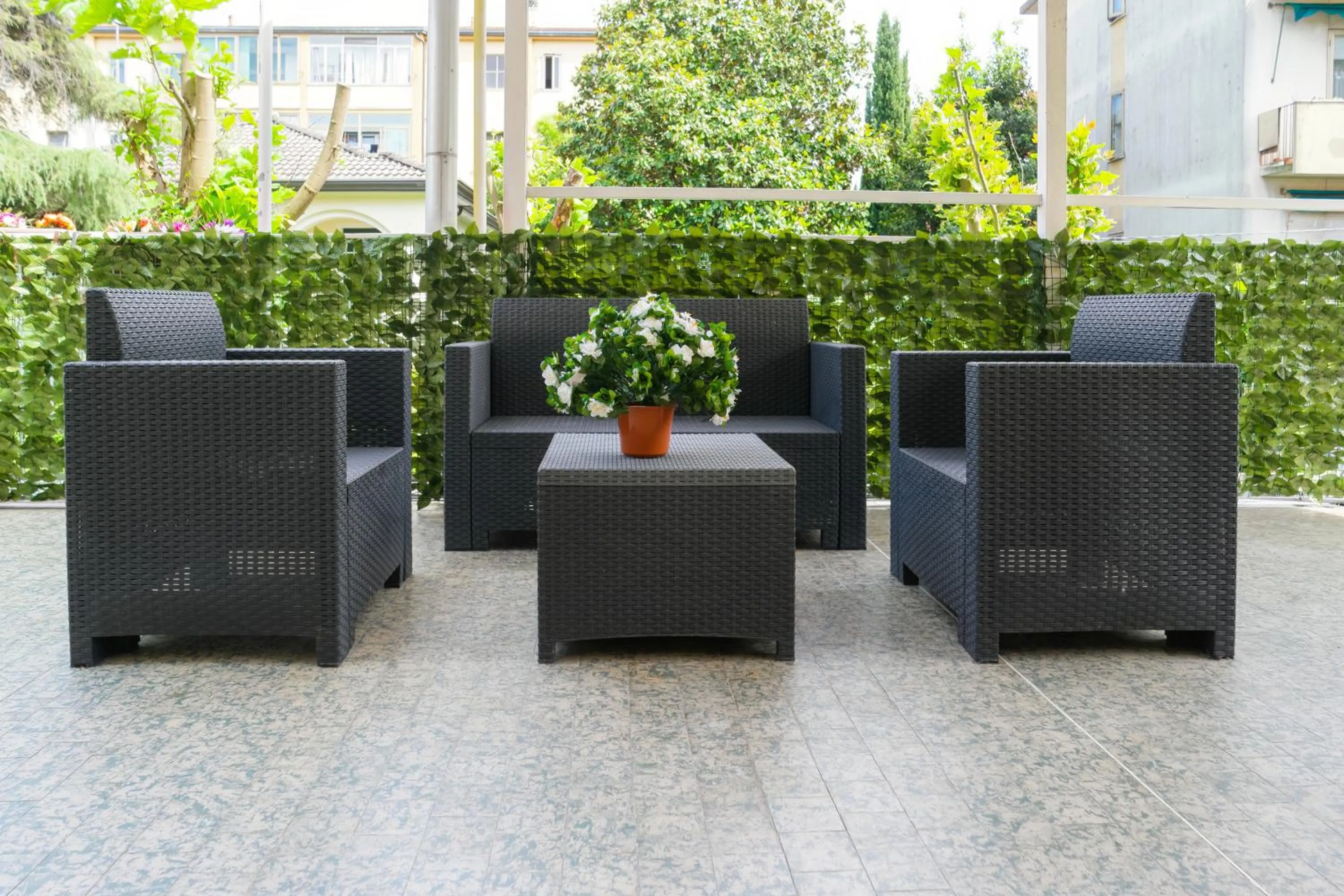 Balcony/Terrace in Hotel alla giustizia