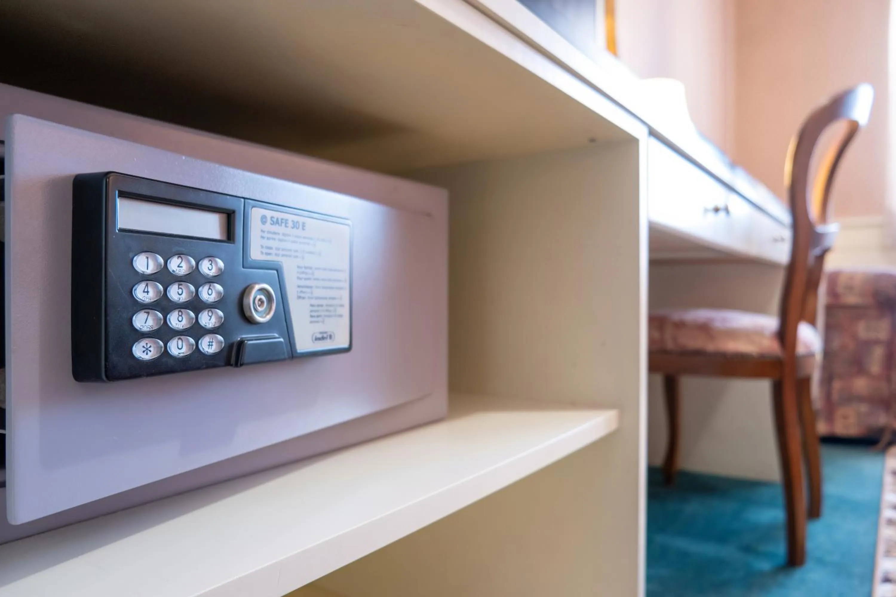 safe in Hotel alla giustizia