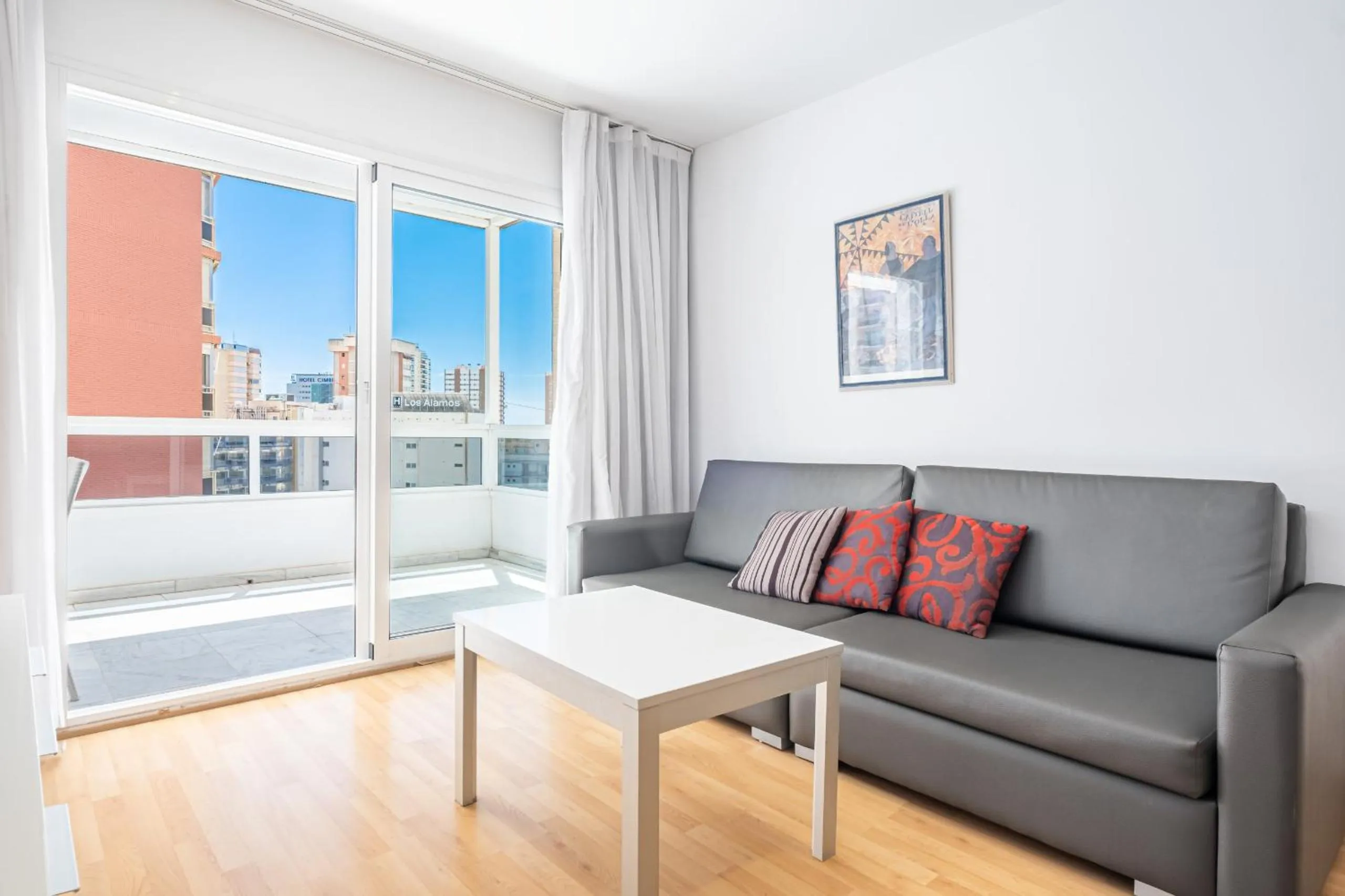 Living room in Apartamentos Les Dunes Centro Levante Beach